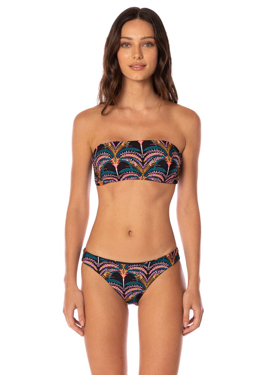 Maaji Palm Grove Bryn Strapless Bandeau Bikini Top - imagen 1
