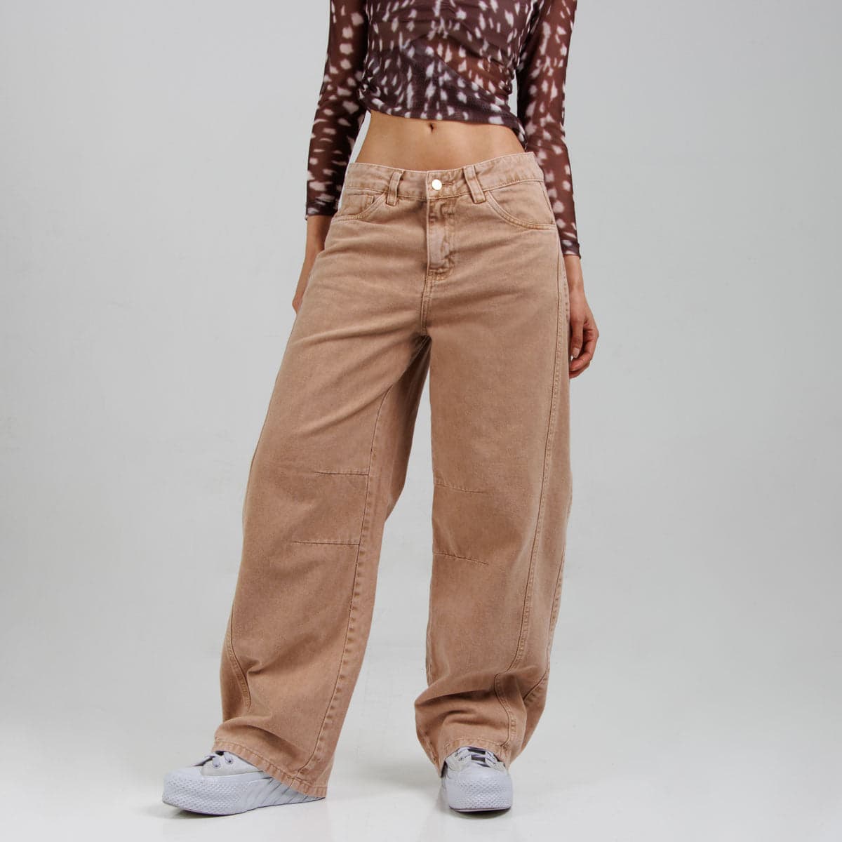Jean Baggy Camel Ax-2822 Rigido - imagen 2
