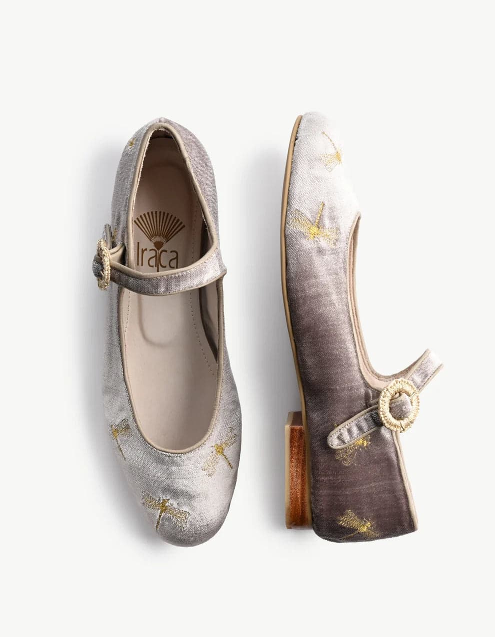 ZAPATOS LIBELULA MERCEDES TERCIOPELO - imagen 2