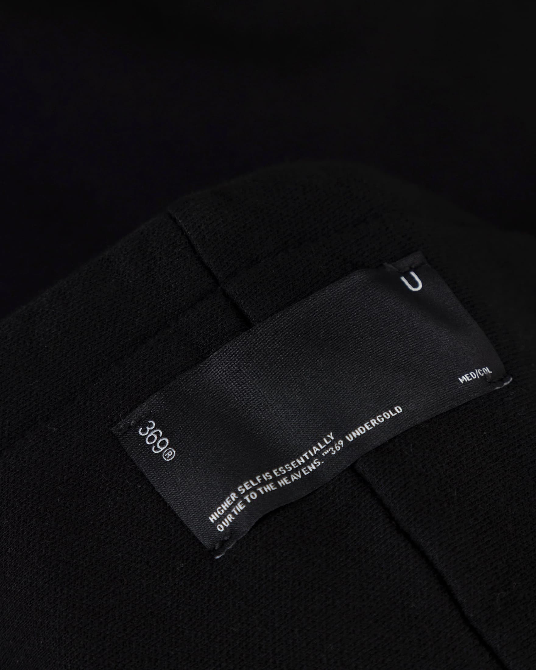 W Line Basic Boxy Fit Hoodie Black - imagen 6