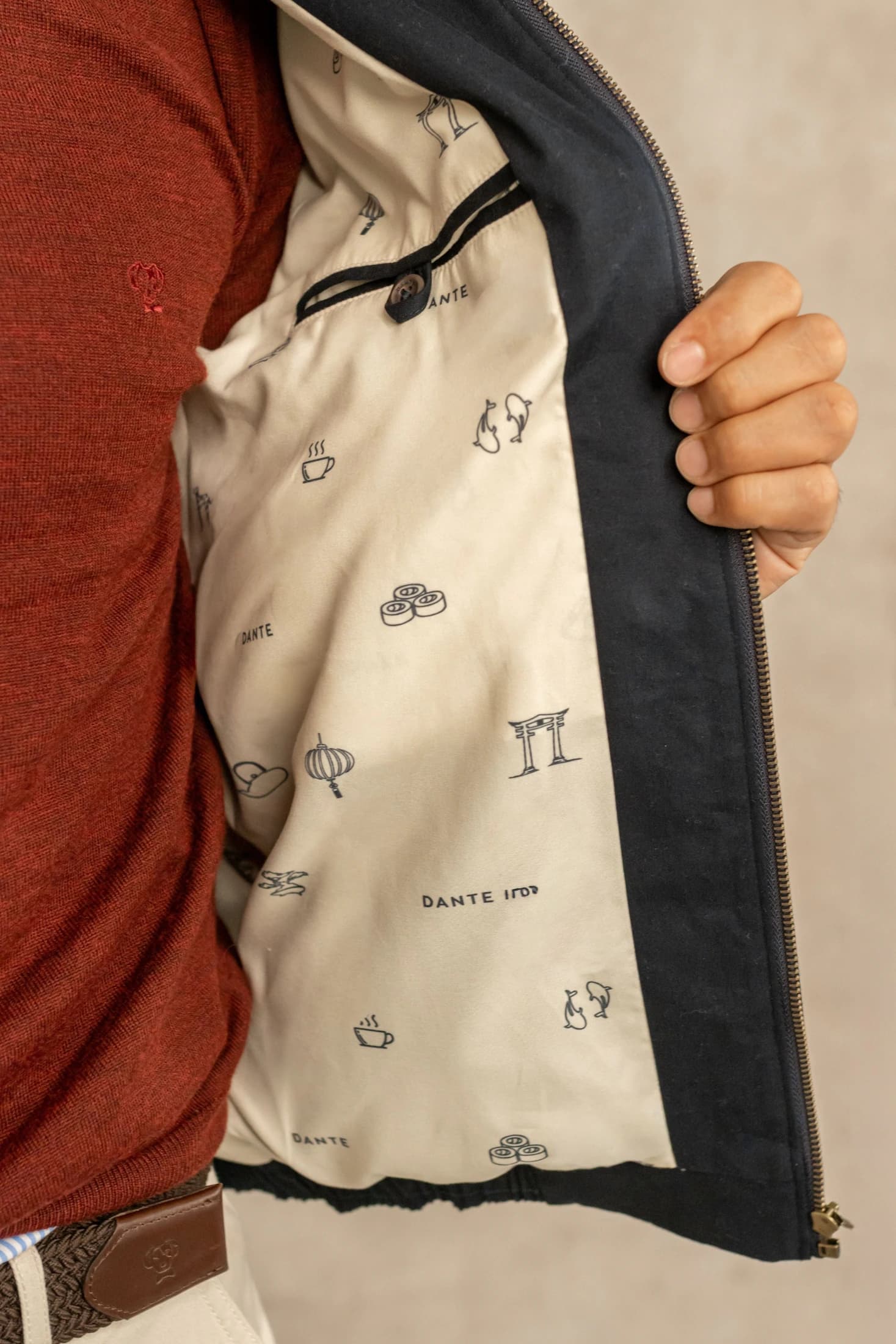Chaqueta Kyoto Azul Oscuro - imagen 5