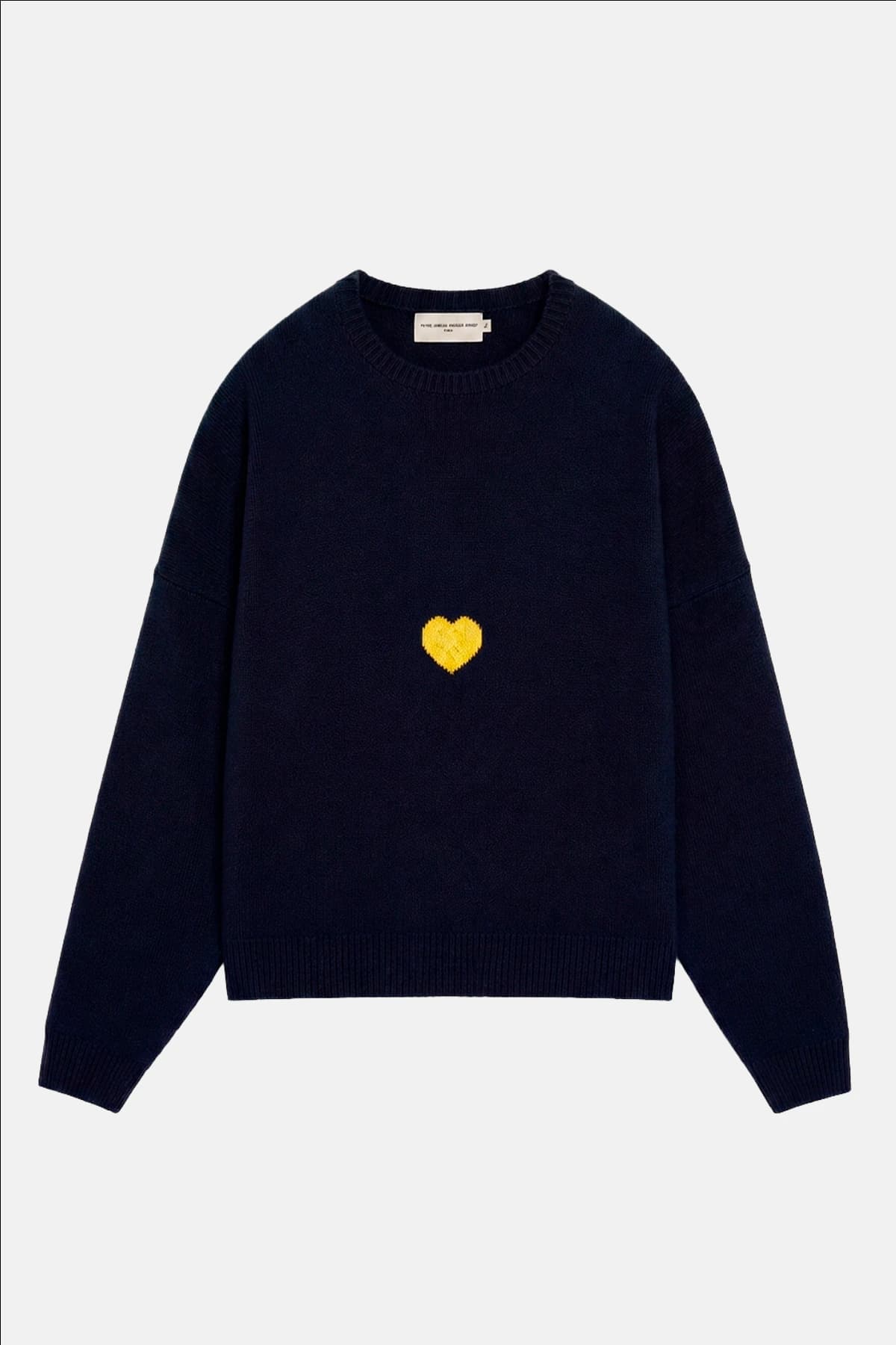 Heart Sweater Navy