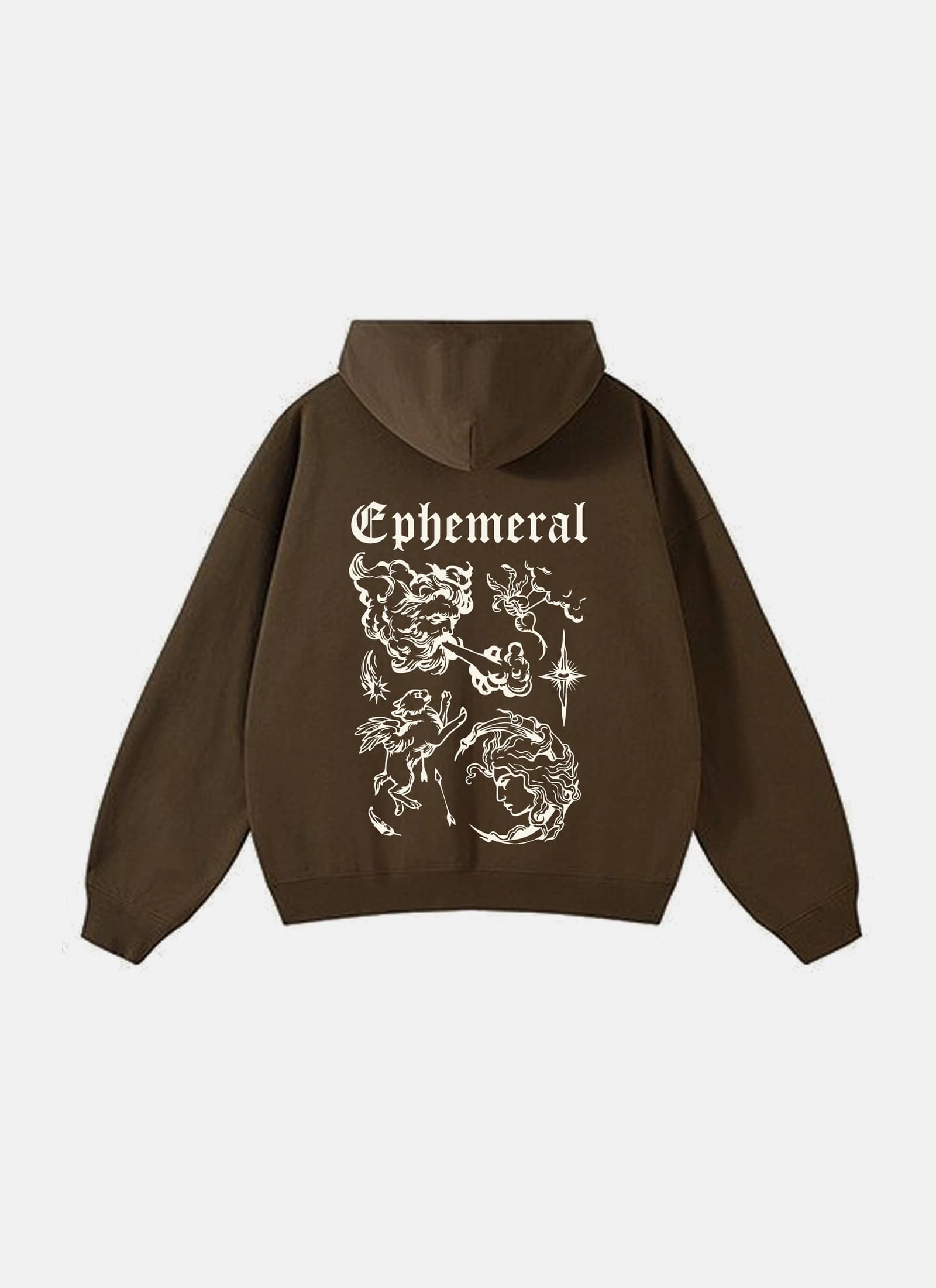 Ephemeral Hoodie Brown
