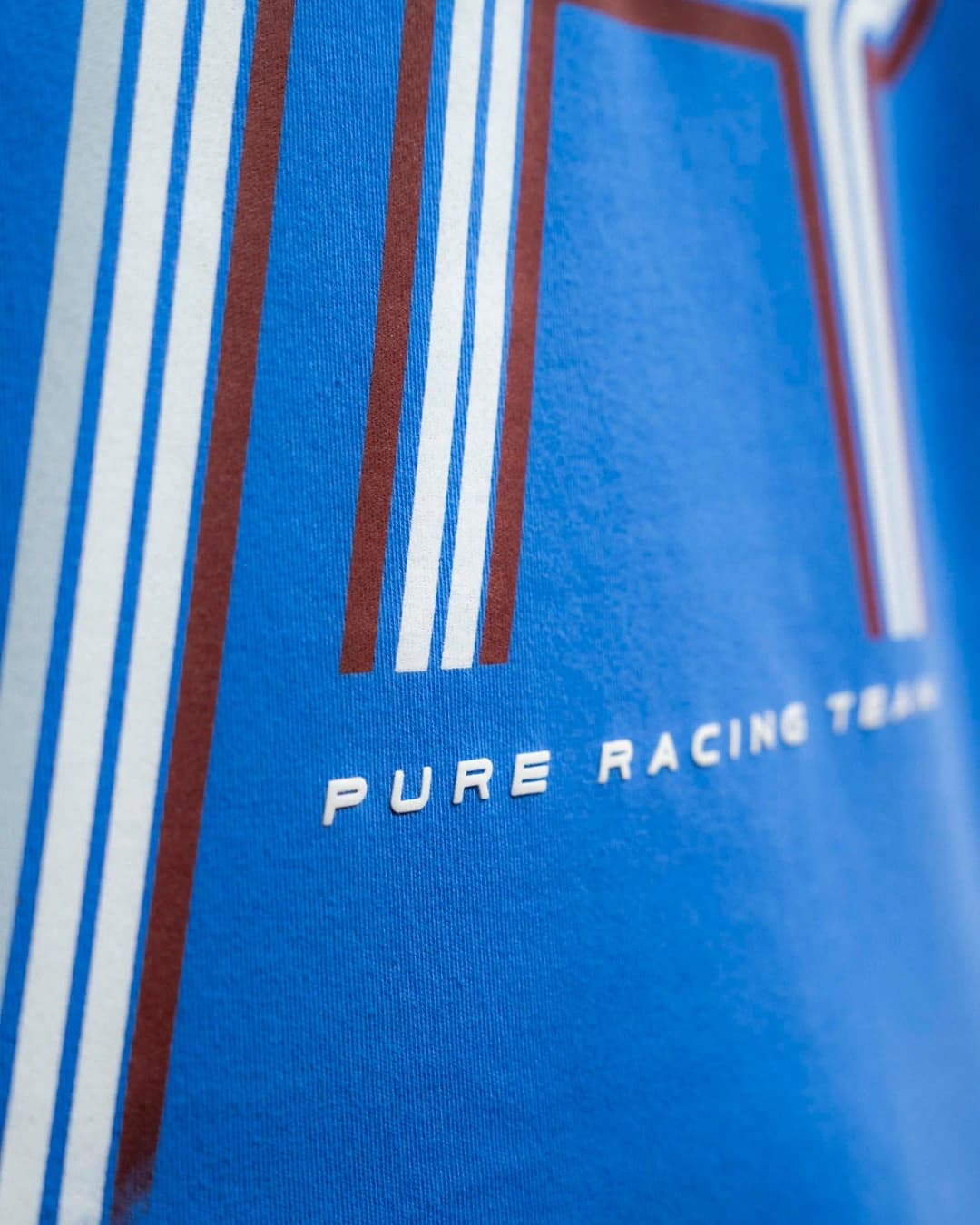 OVERDRIVE BLUE RACING LINES T-SHIRT - imagen 4