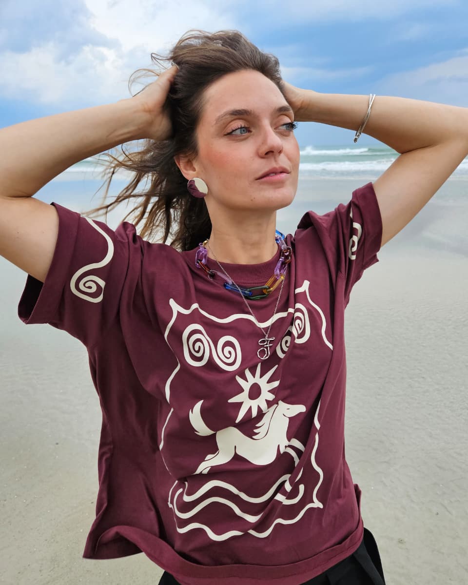 T-shirt Oversize Caballo Bajo el Sol - imagen 4