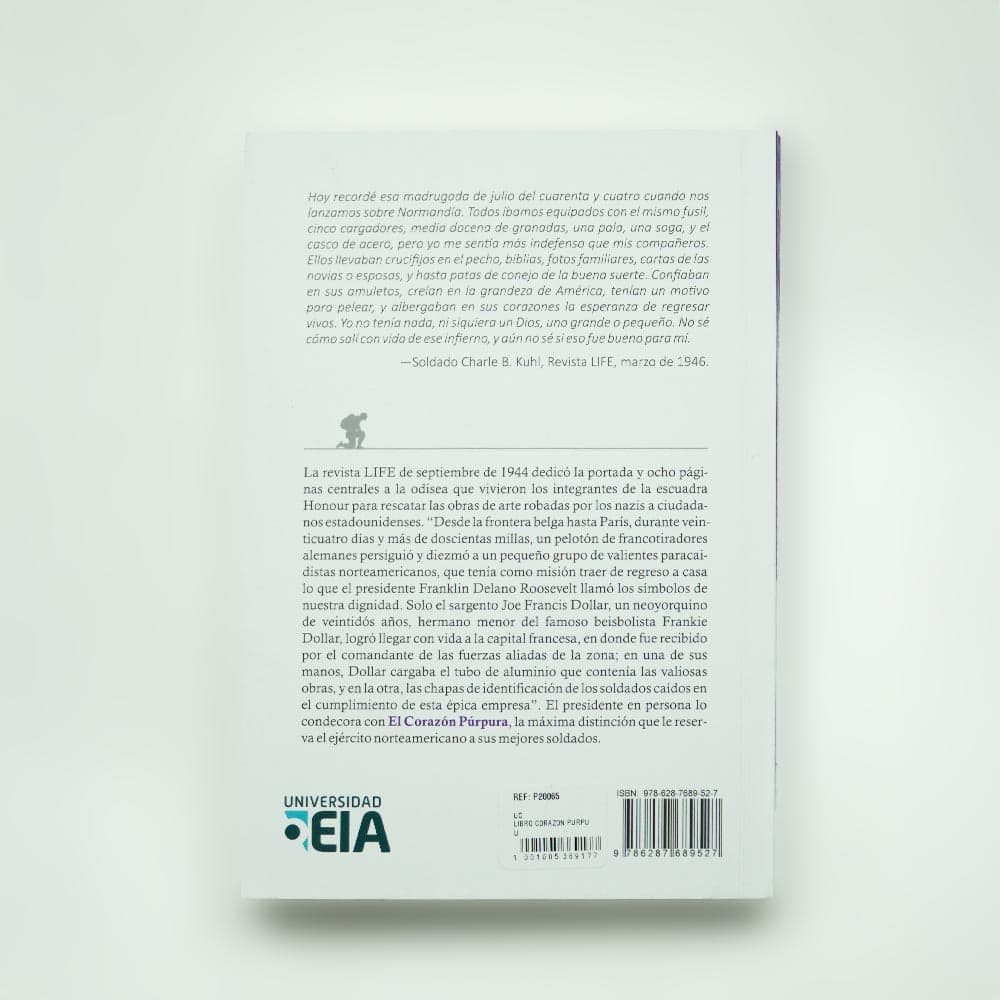 LIBRO CORAZÓN PÚRPURA - imagen 3