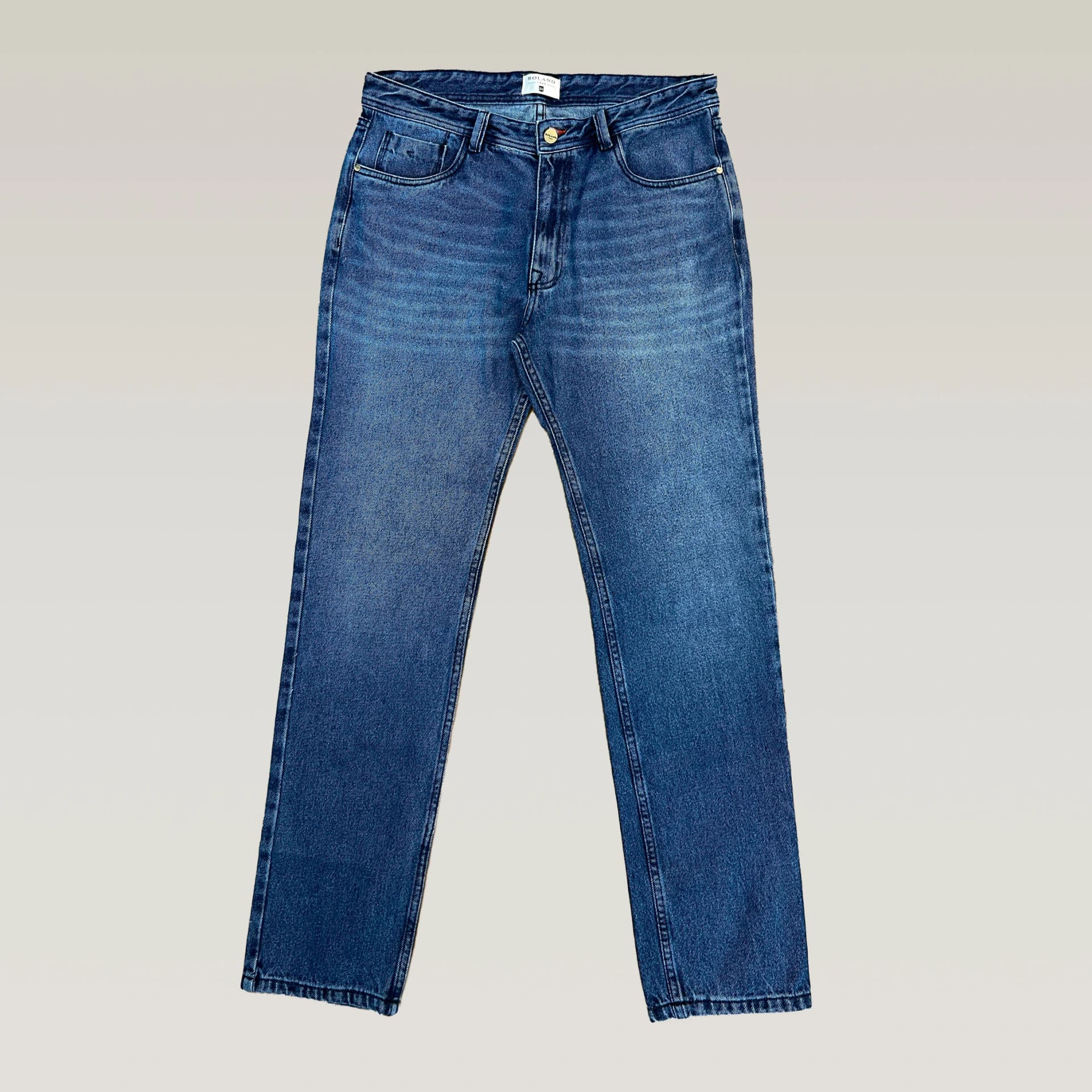 Jean regular fit color índigo