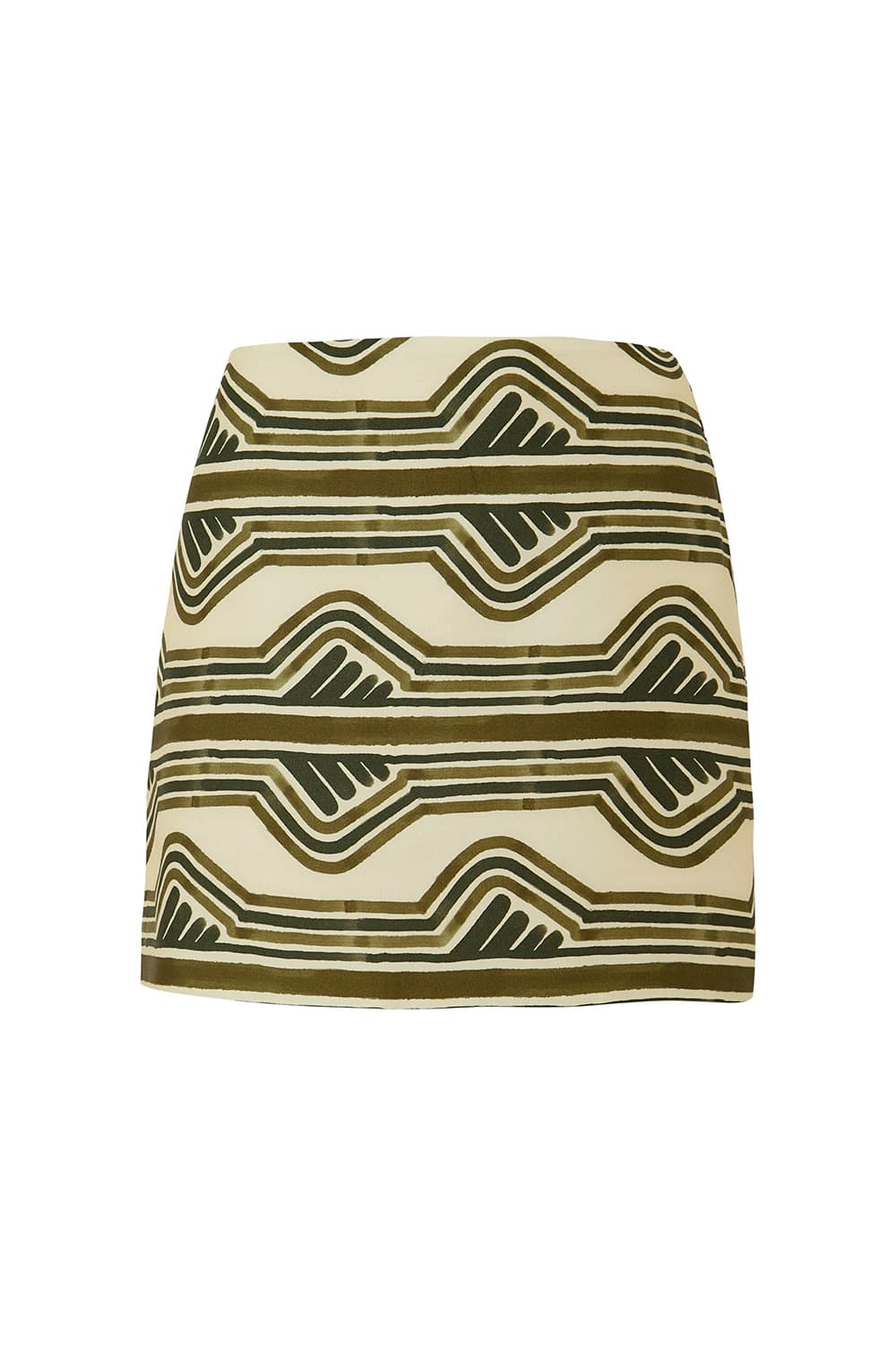 Mini falda moren verde oliva - imagen 2
