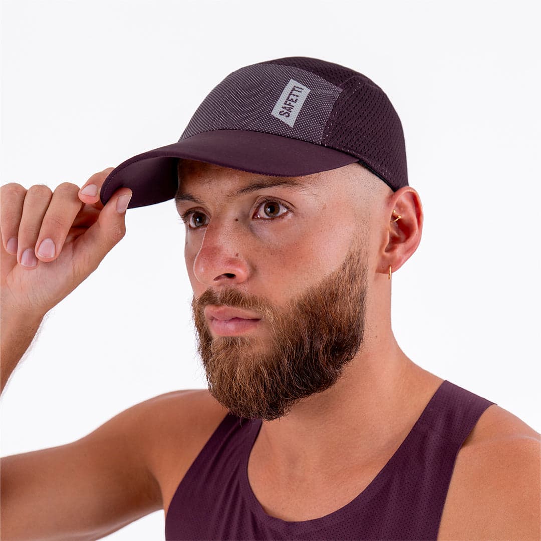 GORRA RUNNING KOOLER CIRUELA UNISEX - imagen 2