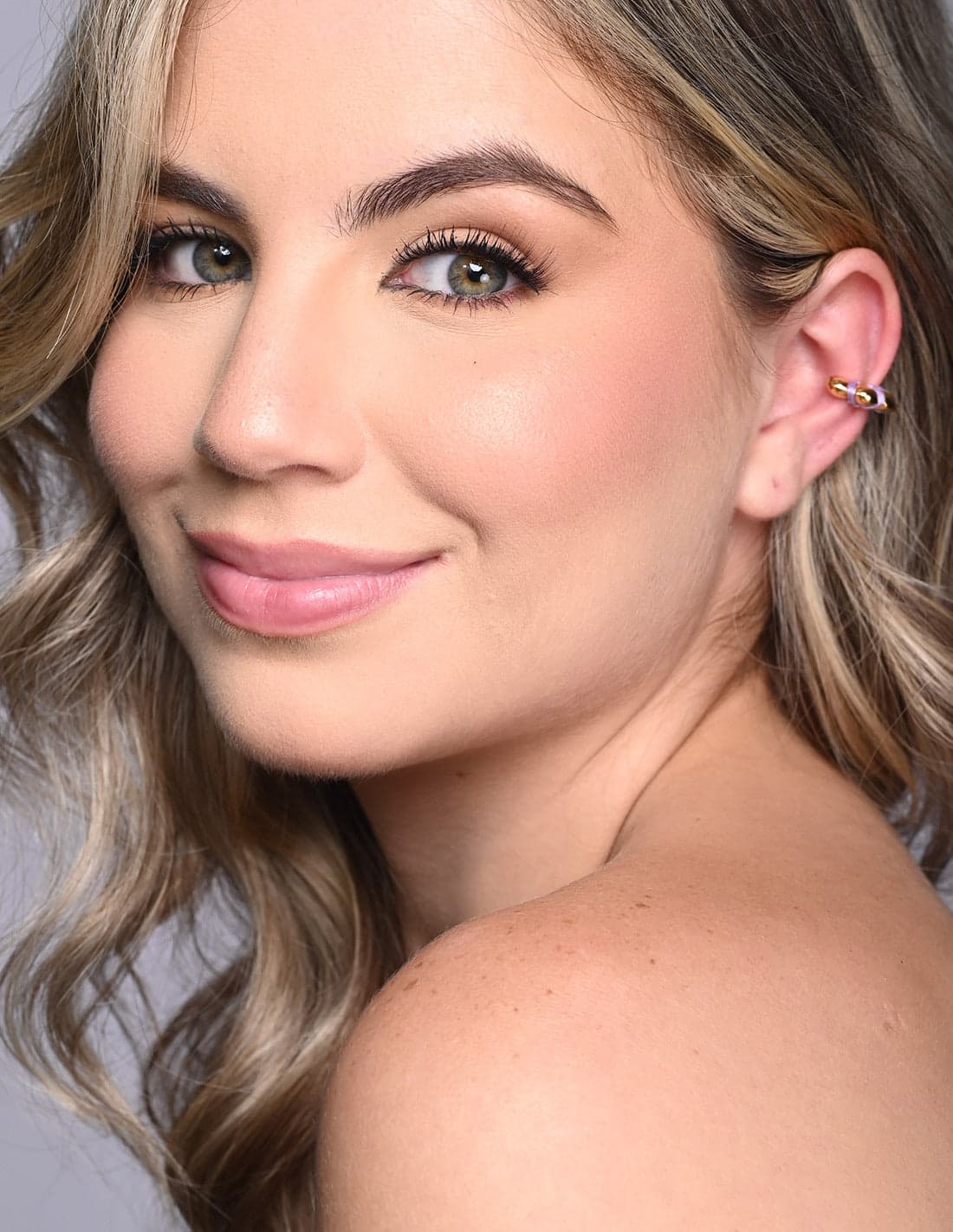 Ear Cuff Cloud Lilac - imagen 1