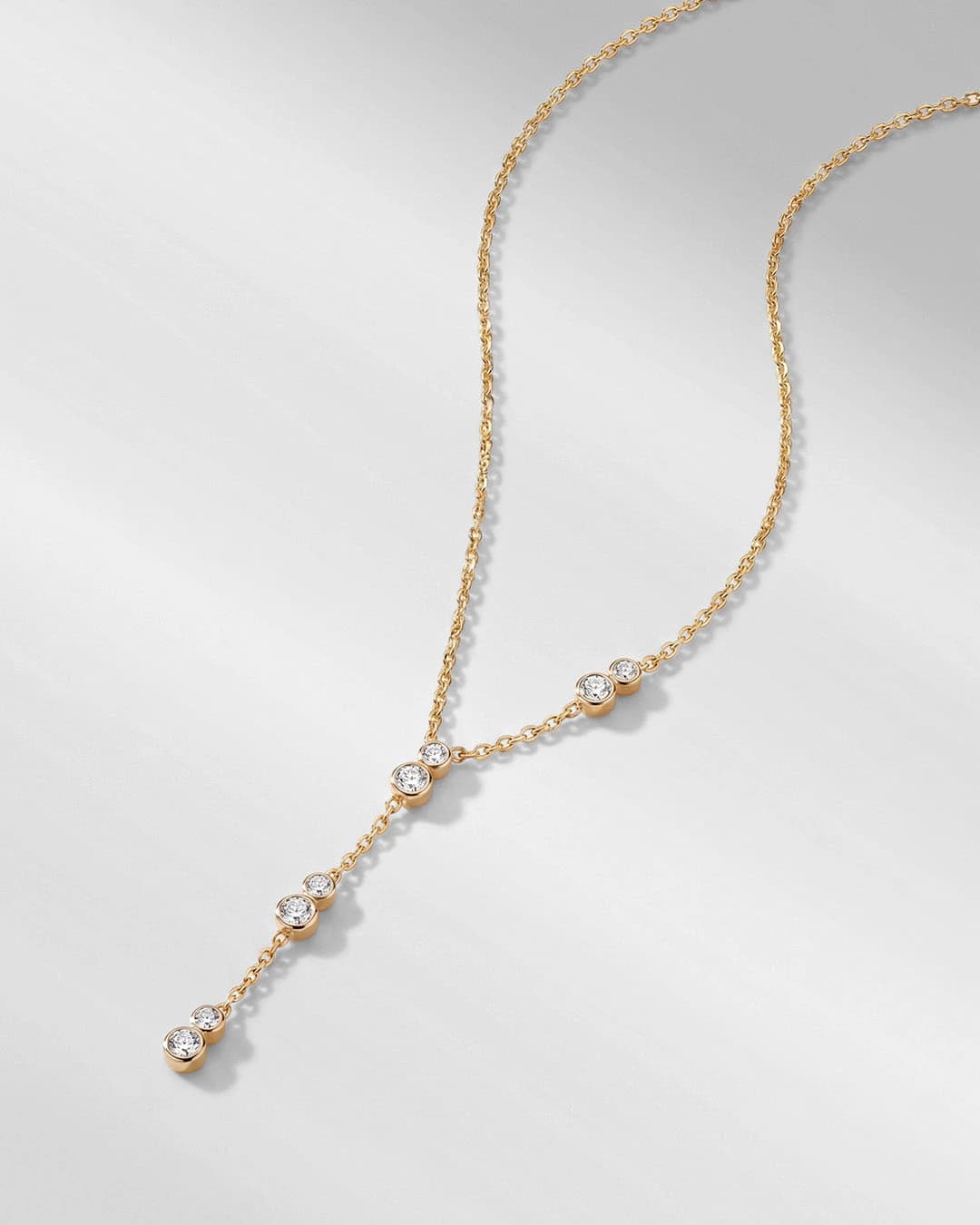Collar Largo Dijes 2 Cristales - imagen 2