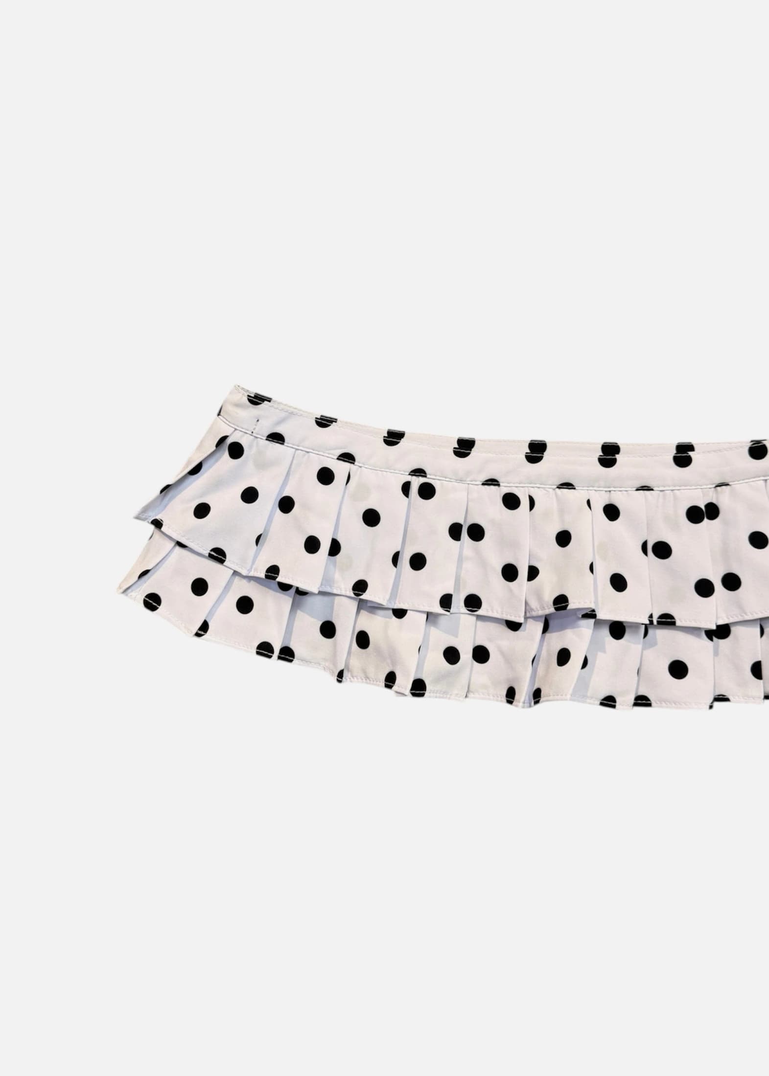 CINTURON FALDA POLKA DOTS BLANCA - imagen 3