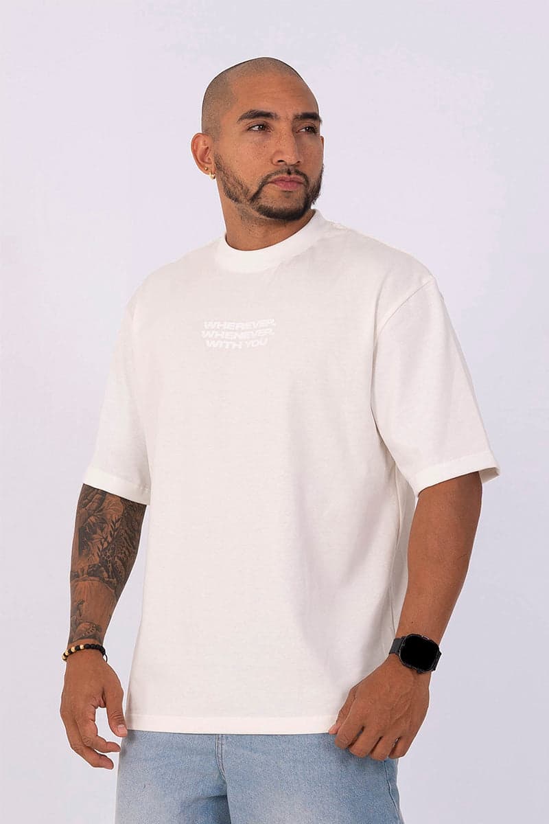 Camiseta oversize wherever - imagen 2
