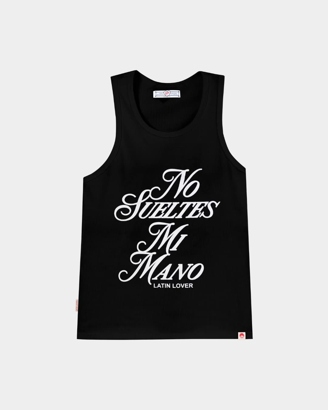 TANK TOP NO SUELTES MI MANO NEGRO - imagen 1