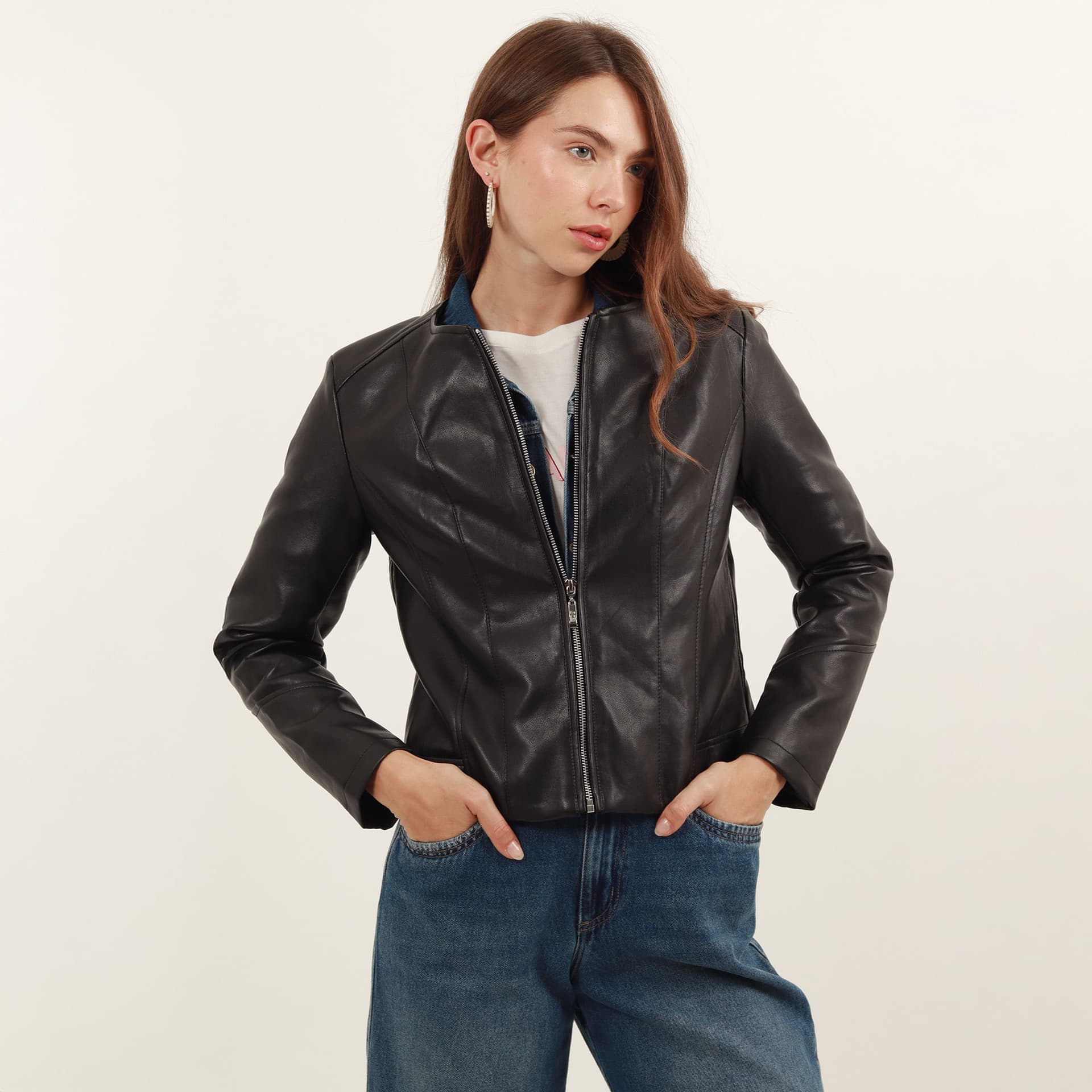 Chaqueta Tipo Cuero - imagen 9