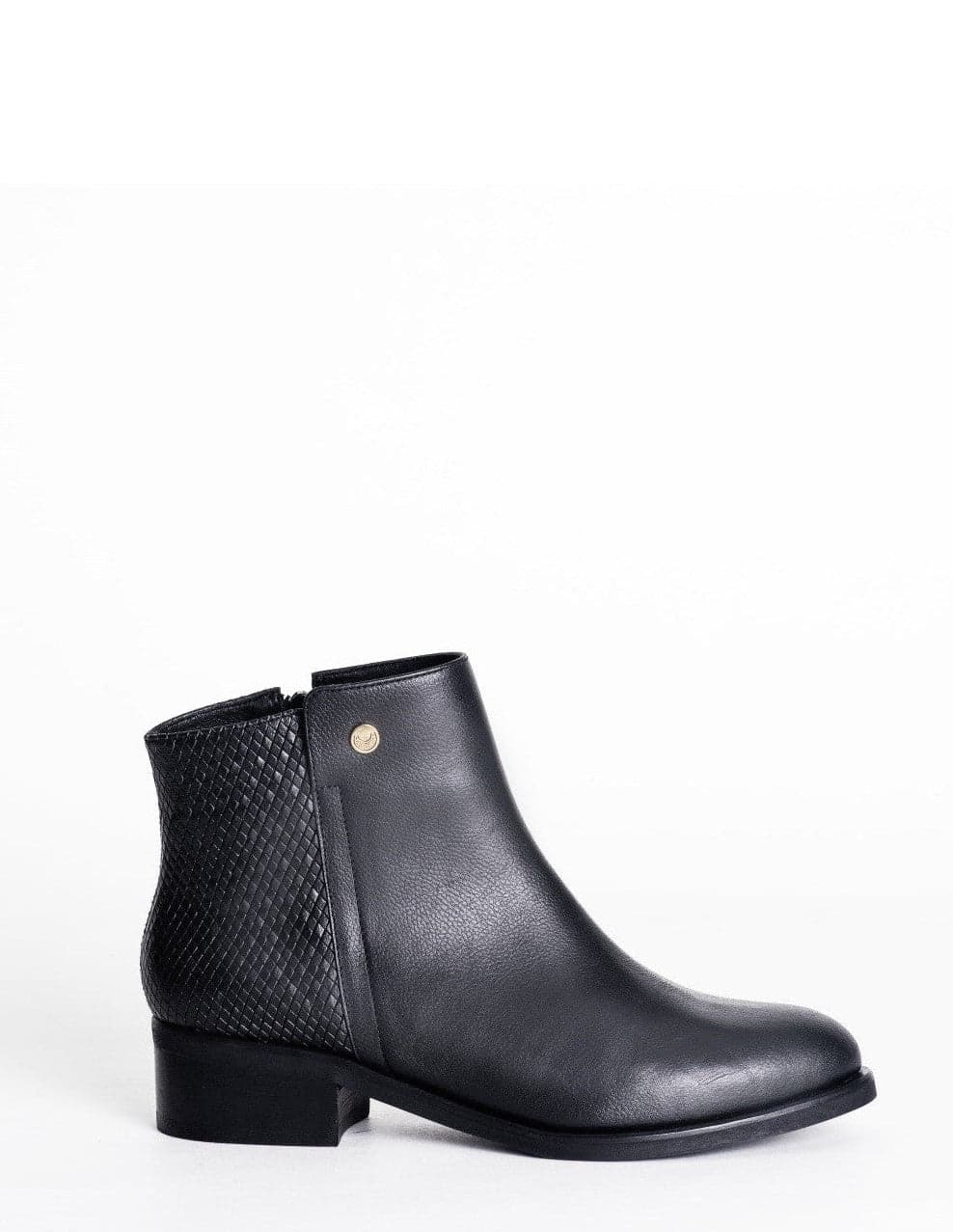 Botin Marbella Cuero Negro - imagen 1