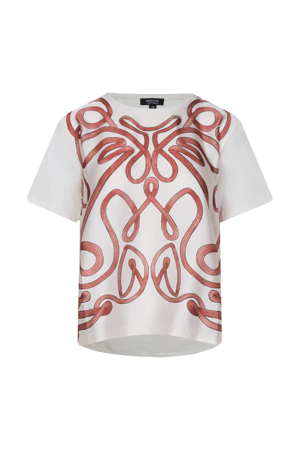 Camiseta lourdes natural terracota - imagen 1