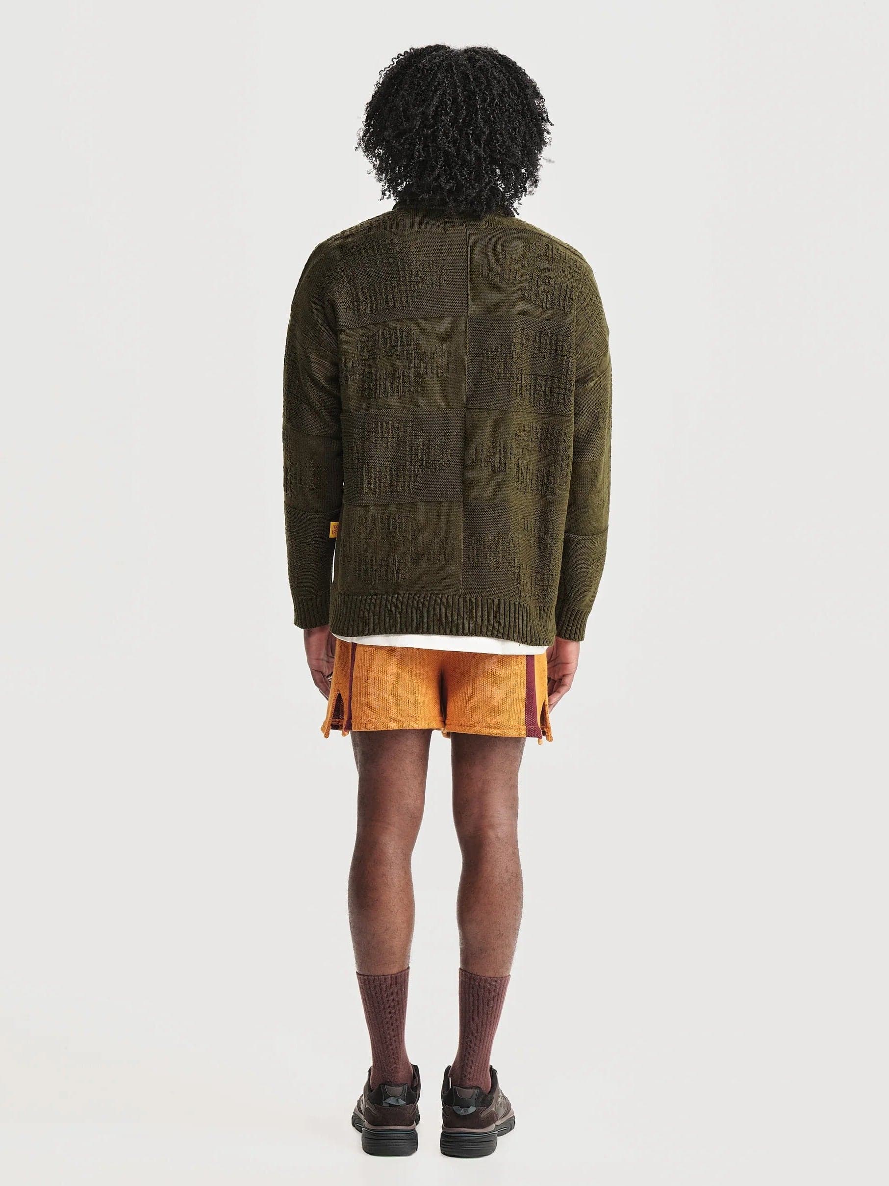 Cardigan Polo Picnic Verde Hombre - imagen 4