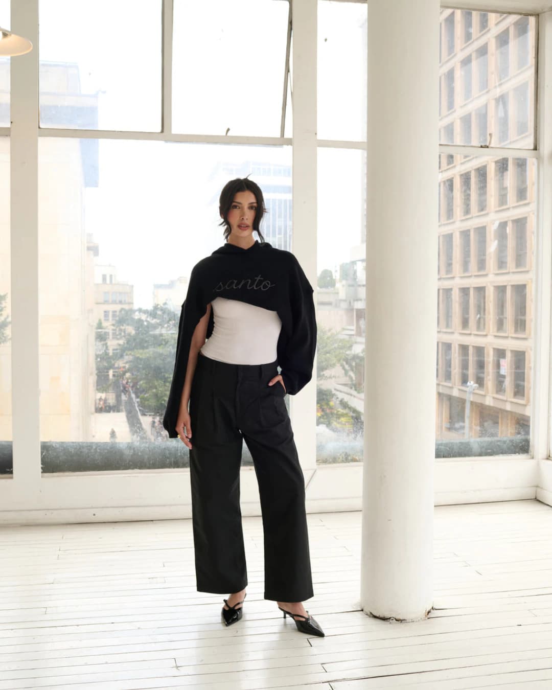 BLACK VIENA PANT - imagen 3