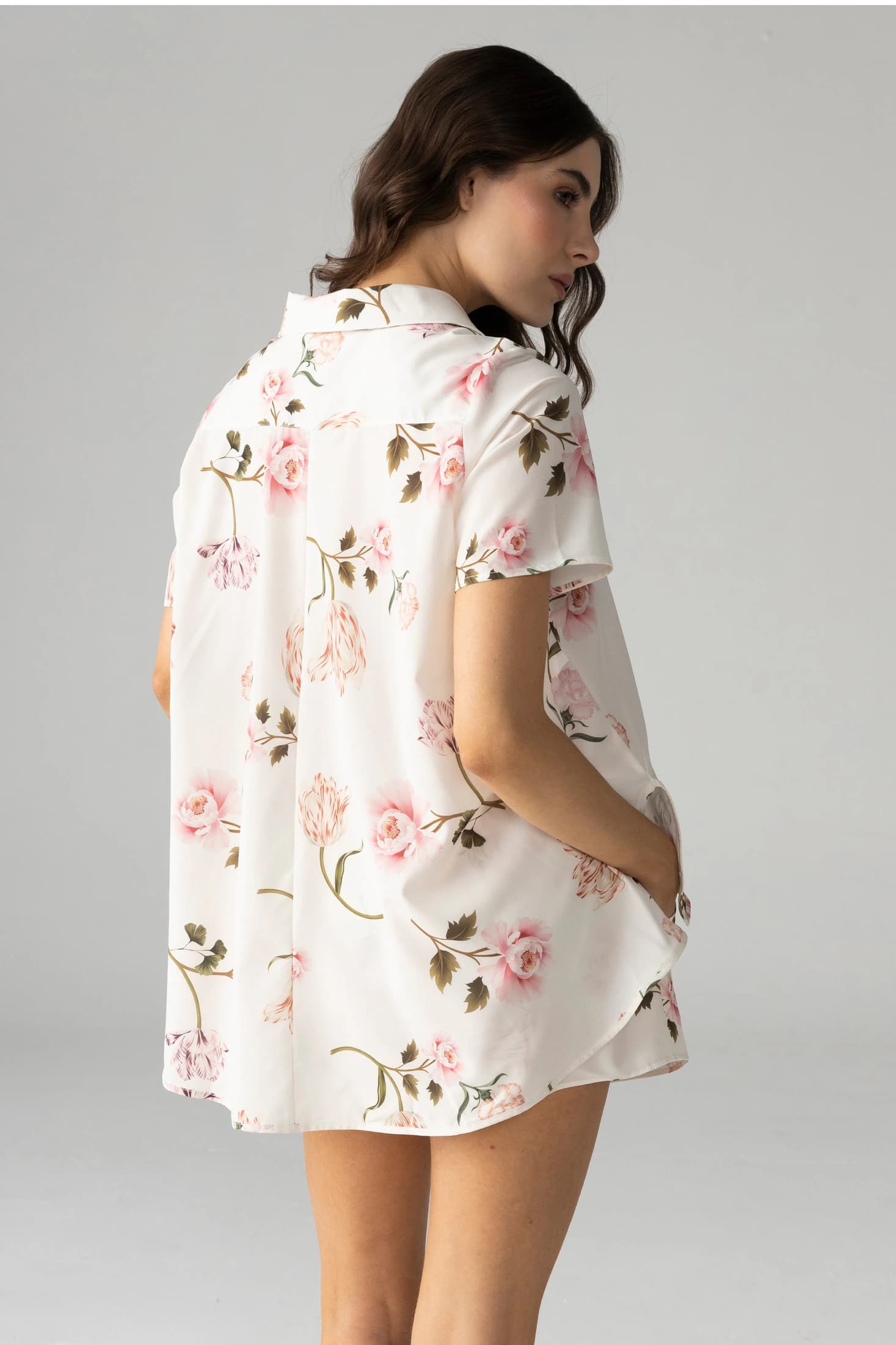PIJAMA SHORT ELLIPSE CEREZOS ESTAMPADO - imagen 2