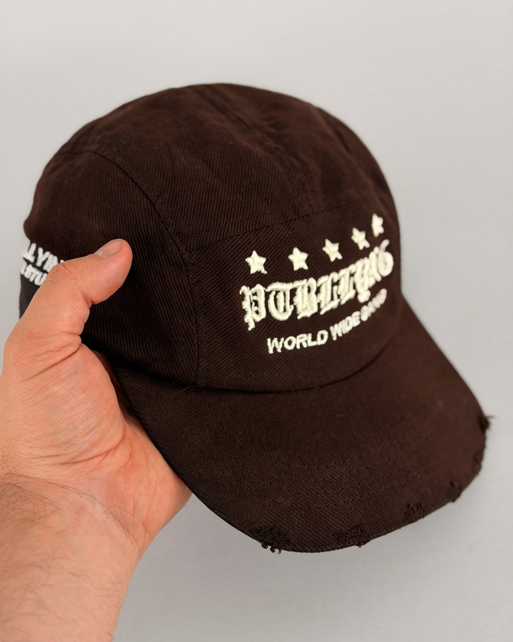 GORRA DENIM PTBYNG CAFÉ - imagen 2