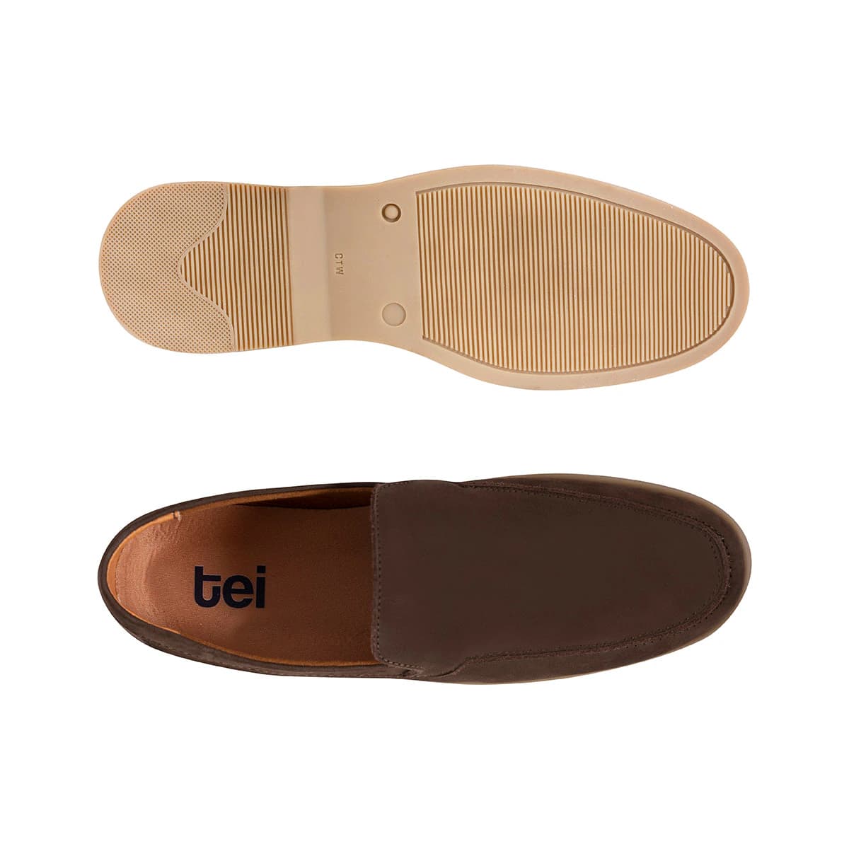 Loafer Hombre Nobuck Tabaco - imagen 4