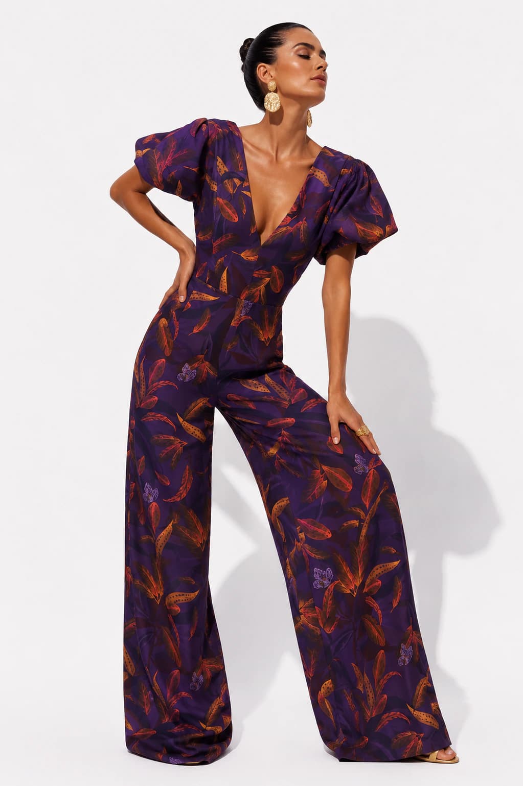 Enterizo Malva Estampado Multi Morado - imagen 4