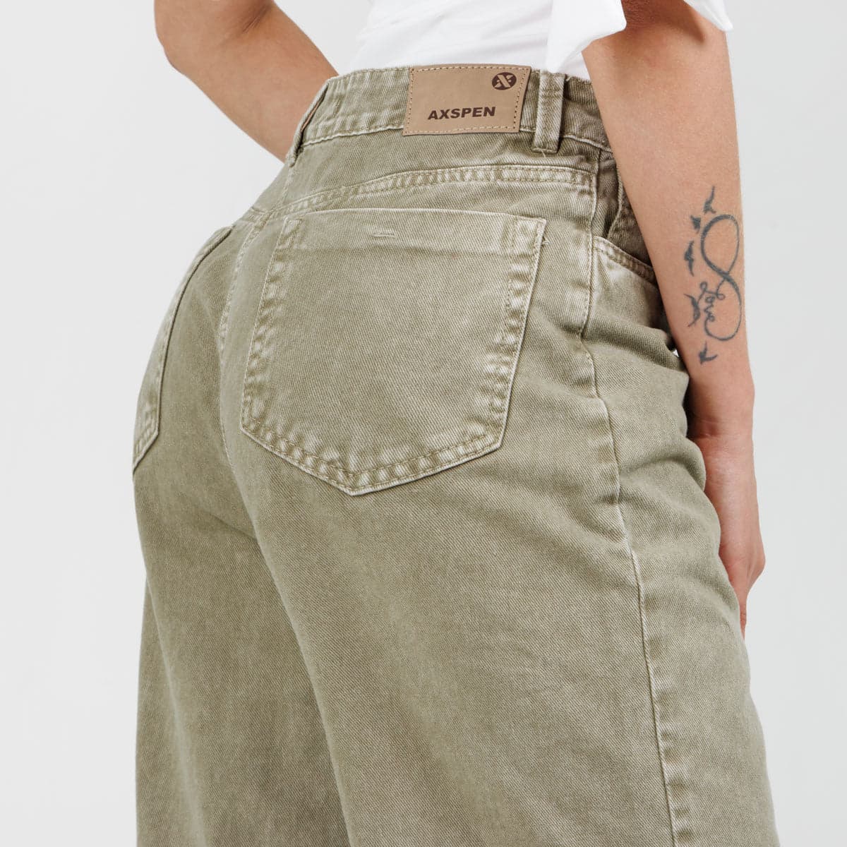 Jean Wide Leg Ax-3000  Rigido - imagen 4
