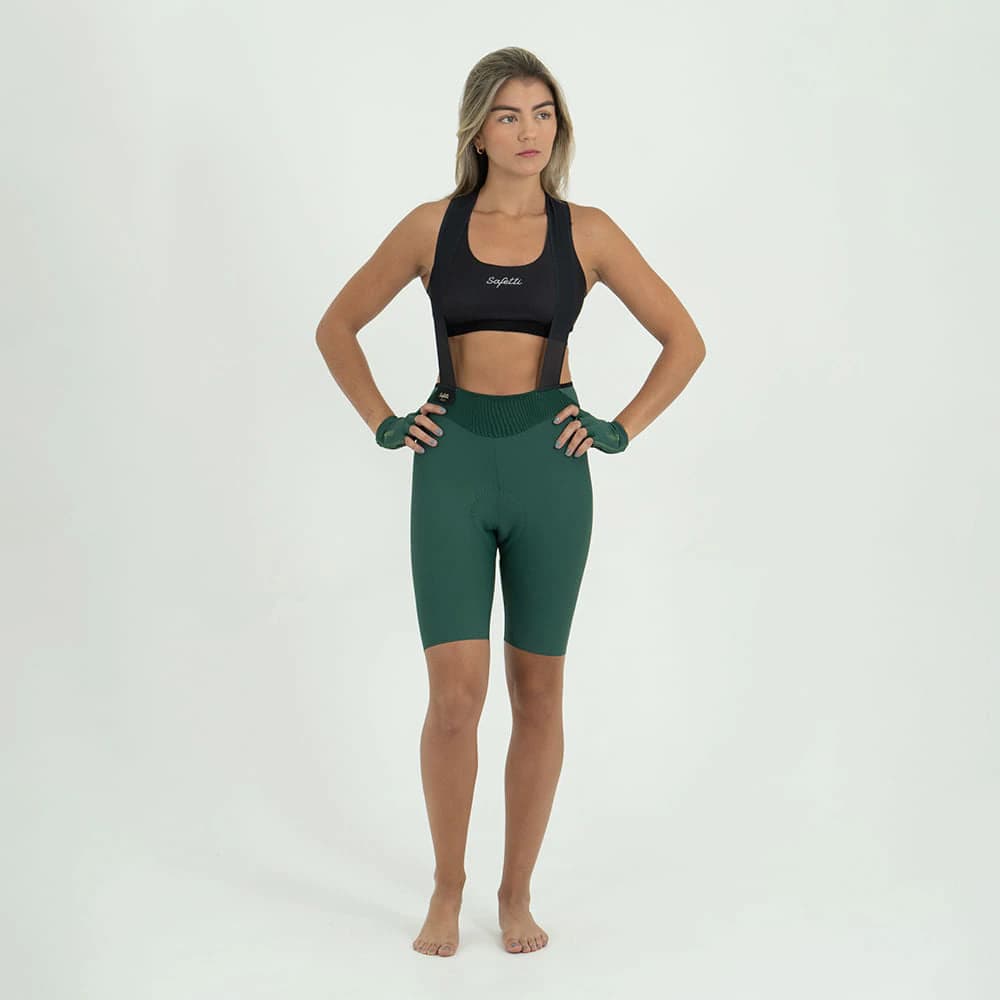 PANTALONETA CICLISMO TOSCANA 2.0 + ESMERALDA PARA MUJER - imagen 1