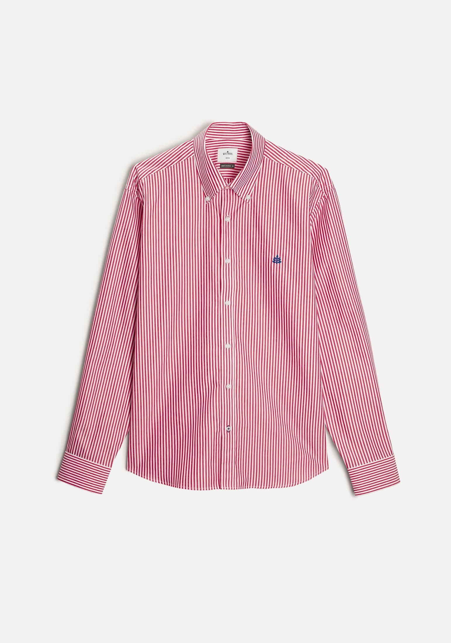 Camisa H CBD Rayas L-Azl Rojo