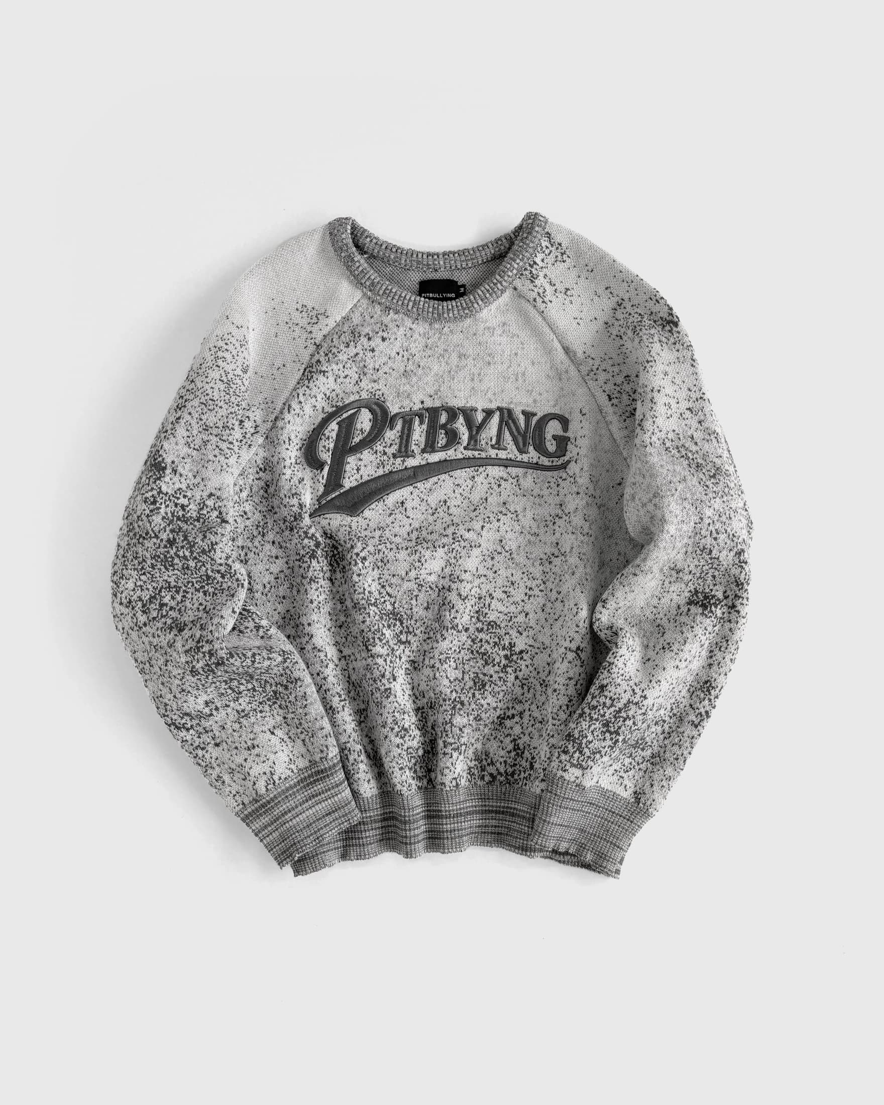 KNIT PITBULLYING GRIS - imagen 1