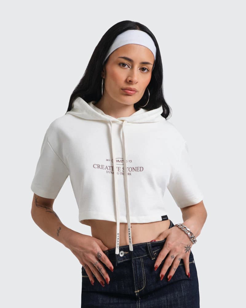 Crop Top Blackheat  con Capucha - imagen 1