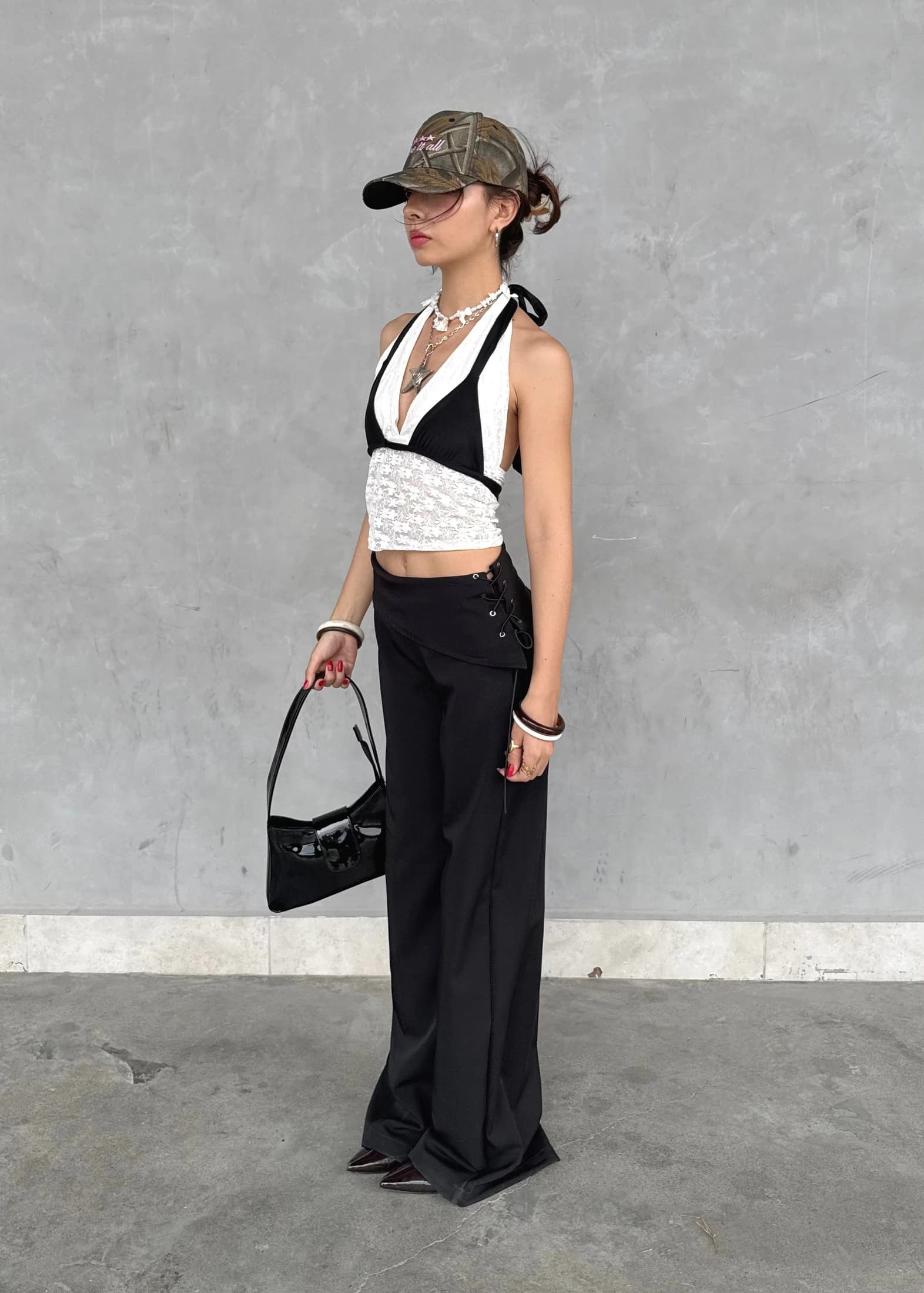 FLOSSIE PANTS NEGRO - imagen 1