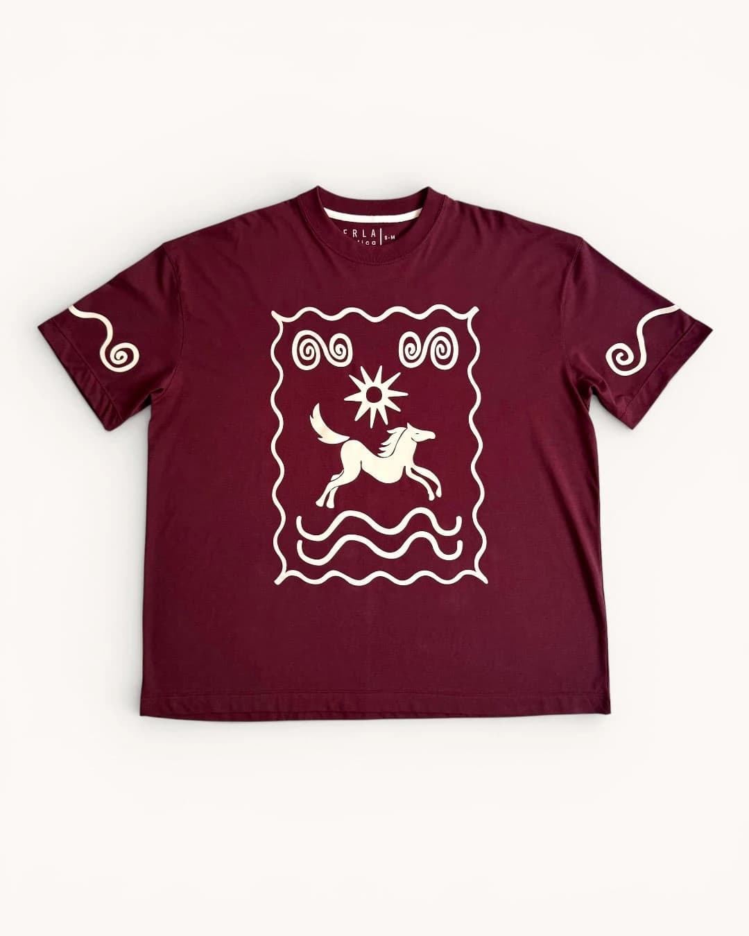 T-shirt Oversize Caballo Bajo el Sol - imagen 1
