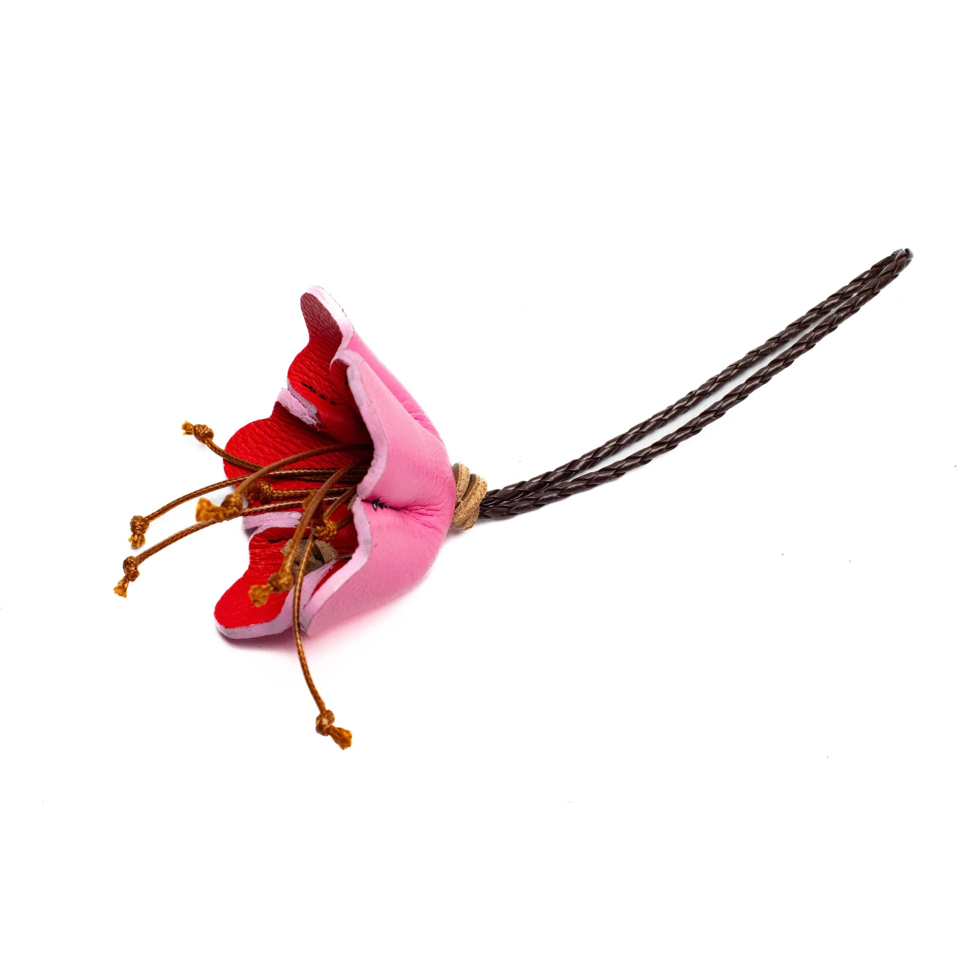 Pink Orchid Charm