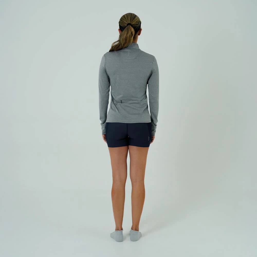 CAMISETA RUNNING MANGA LARGA ACTIVE GRAY PARA MUJER - imagen 6