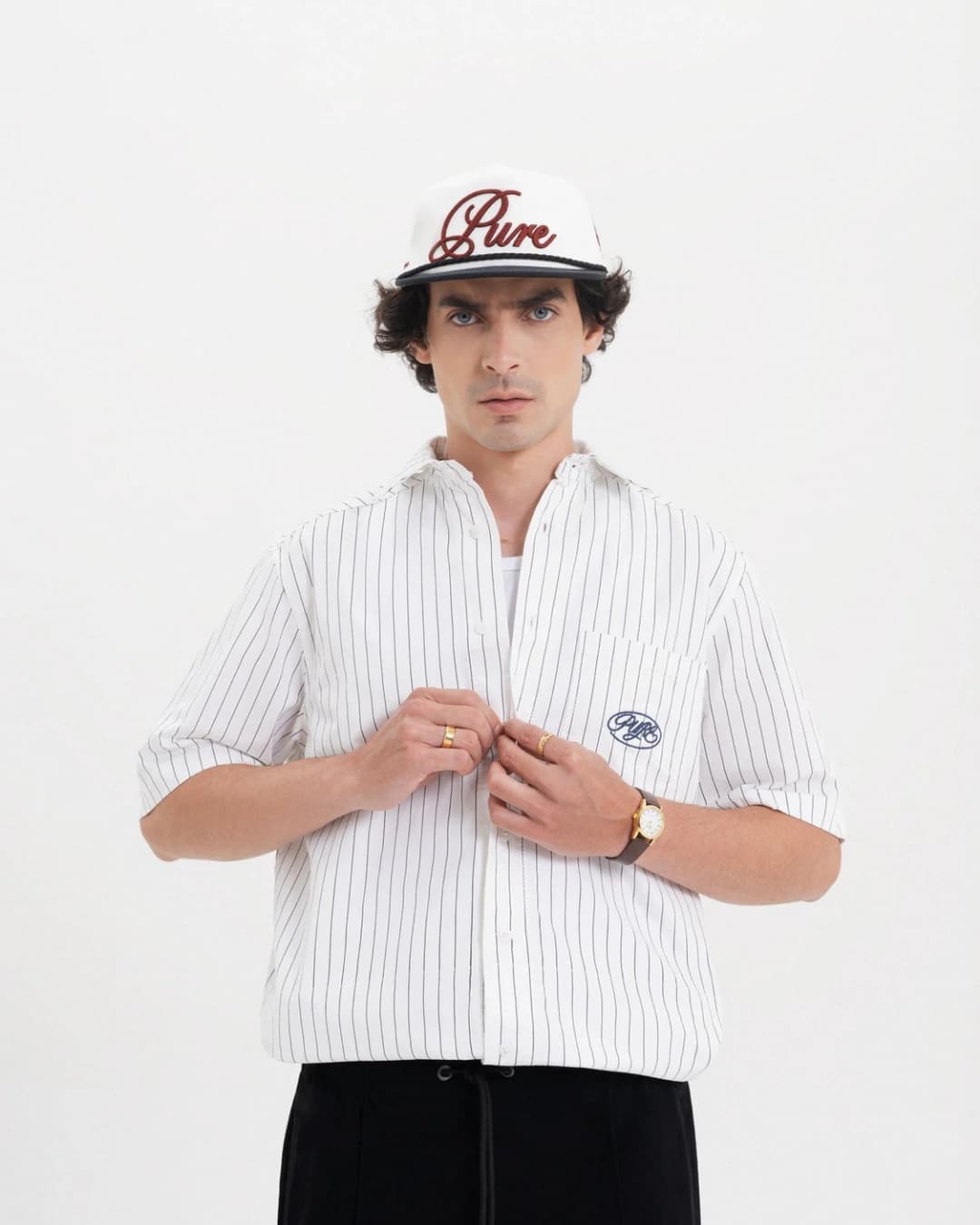 ACROSS THE LINES BUTTON SHIRT - imagen 2
