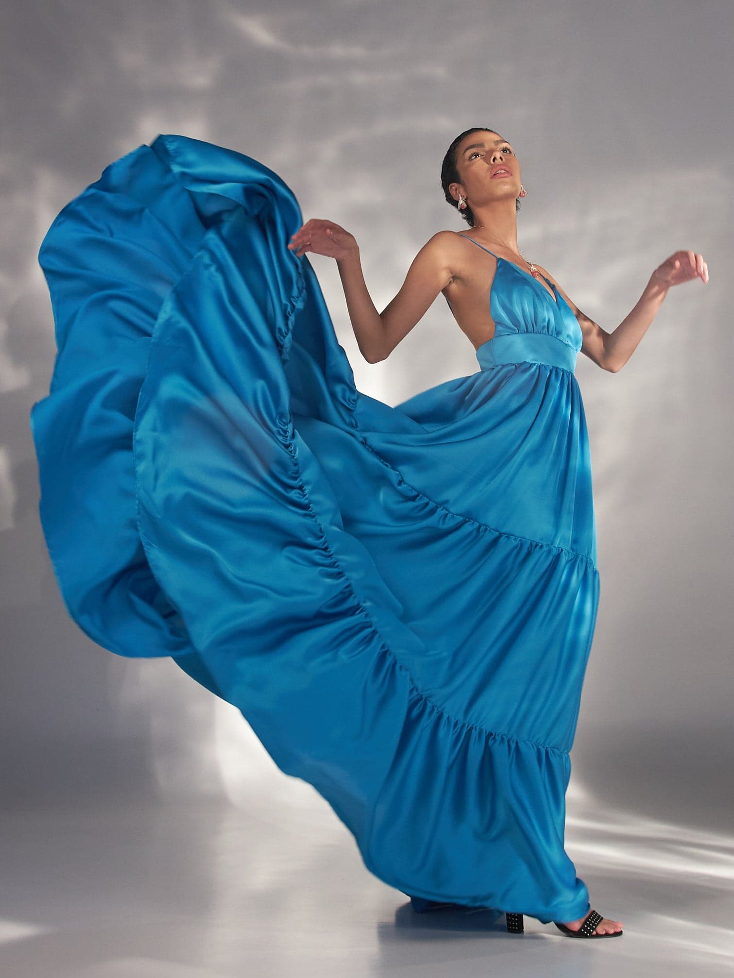 Vestido Rinchi Turquesa - imagen 1