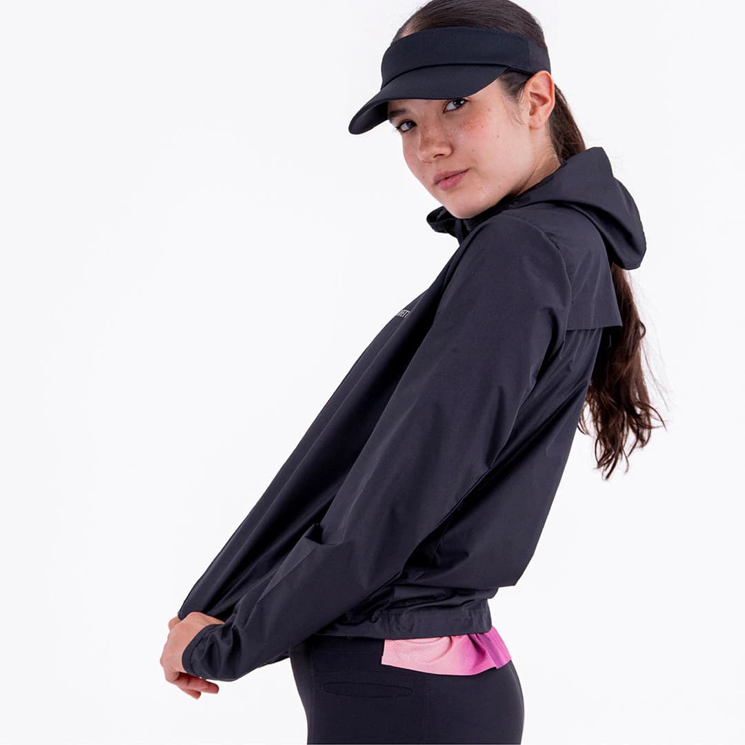 CHAQUETA RUNNING MOVA BLACK PARA MUJER - imagen 3