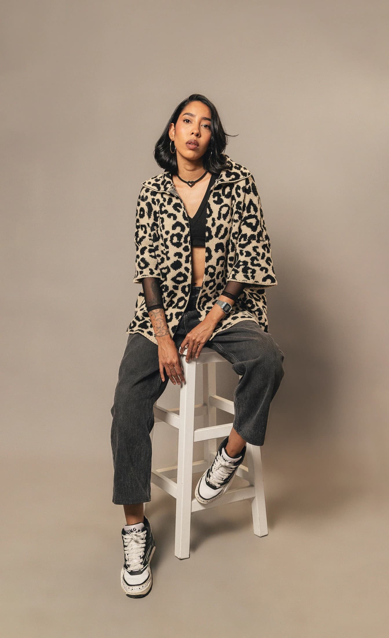 Camisa animal print - imagen 1