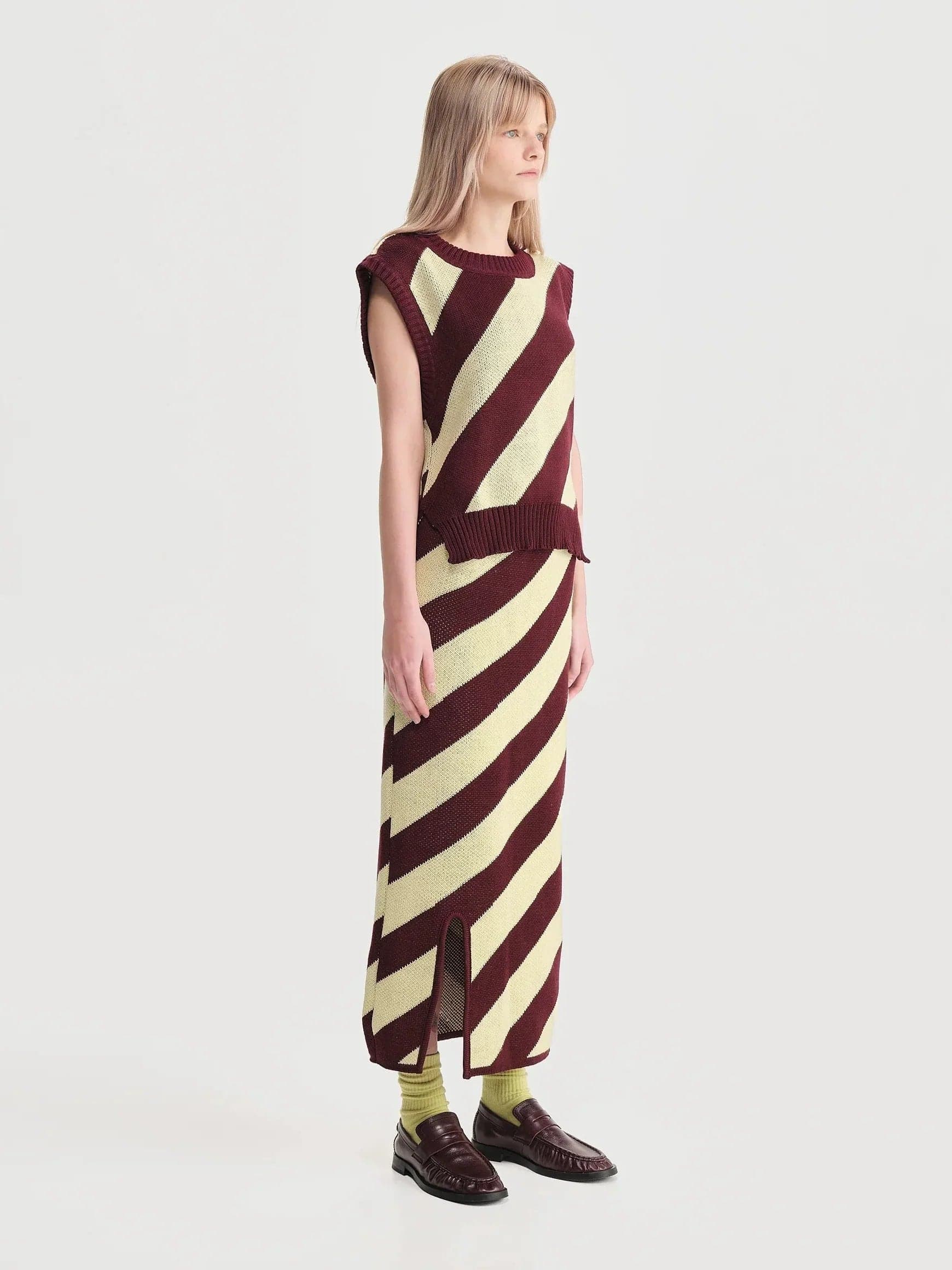 Chaleco Diagonales Mujer - imagen 2