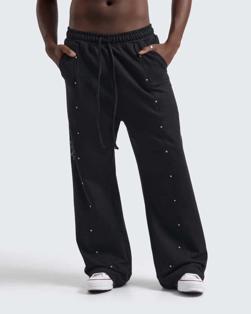 Sudadera Oversize Negra Thunder - imagen 1
