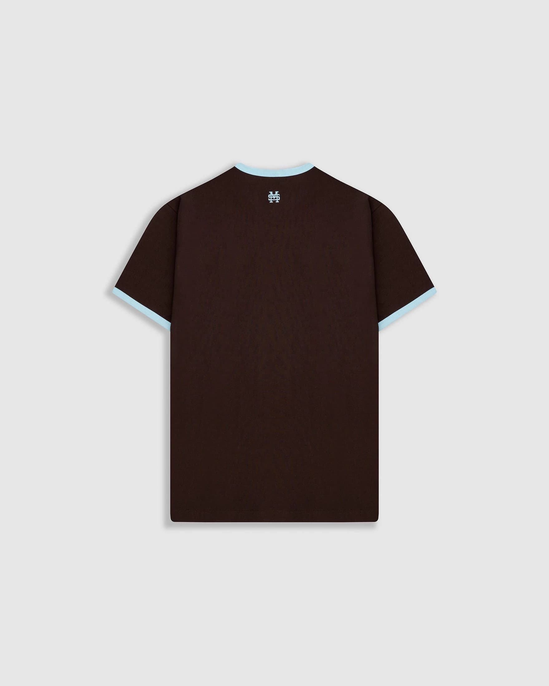 Camiseta Ringer Tee – Café y Azul - imagen 5