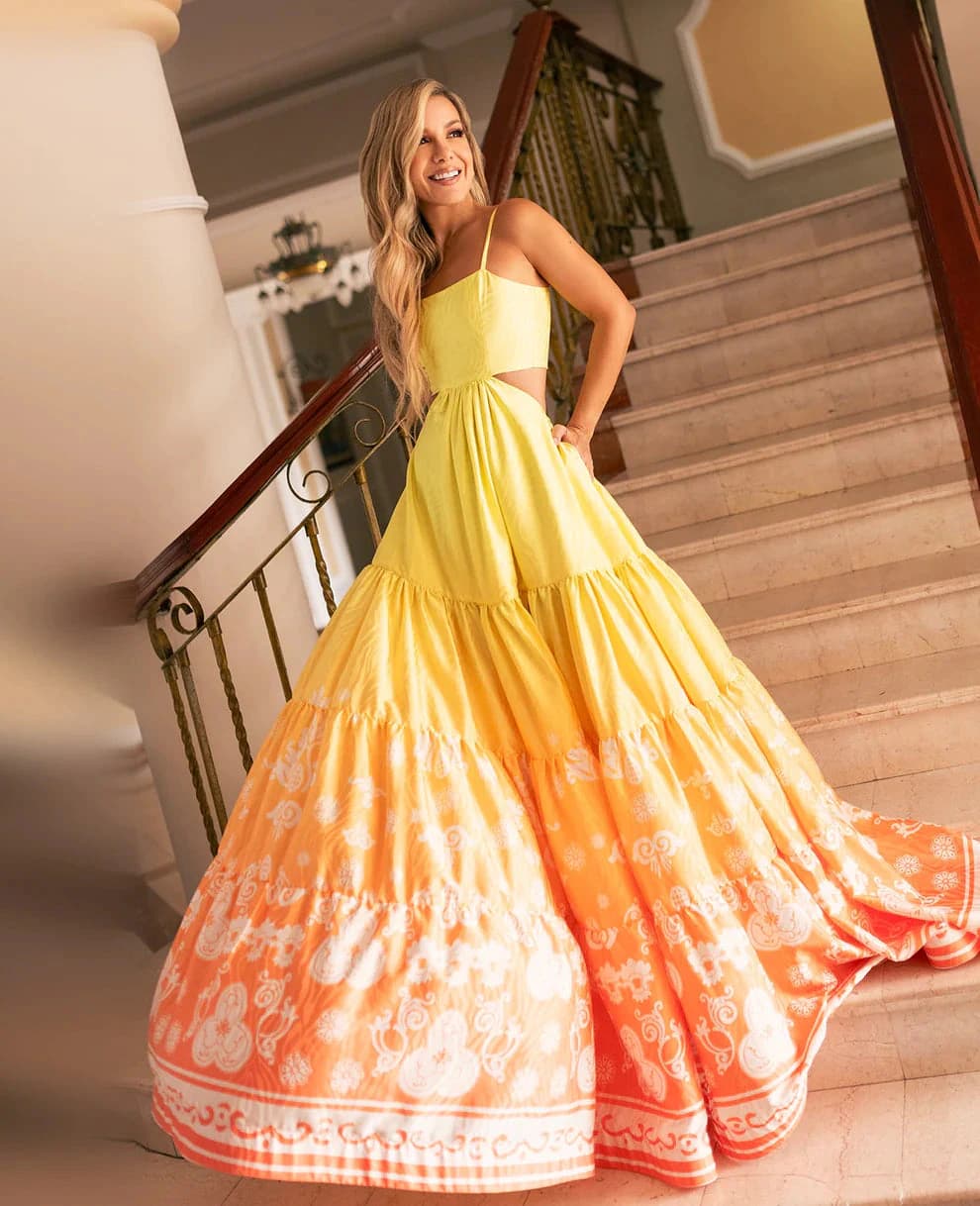 Rowyn Ambre maxi Dress - imagen 1