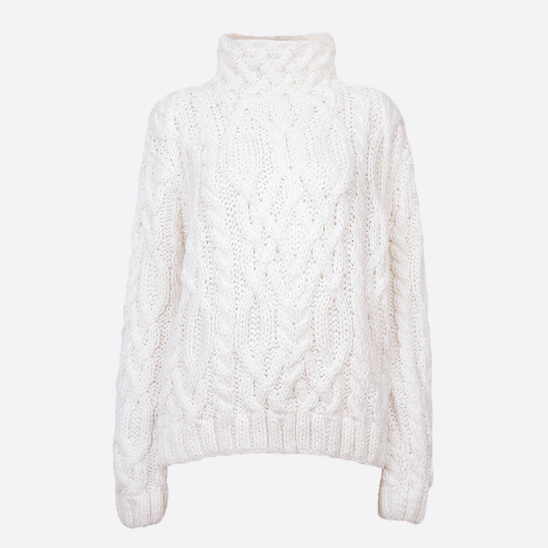 TICA KNITTED SWEATER WITH TURTLE NECK