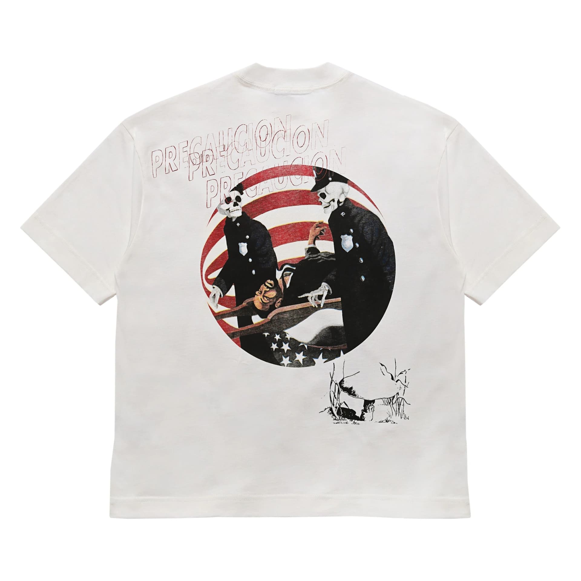 PRE-CAUCION CREME T-SHIRT - imagen 2