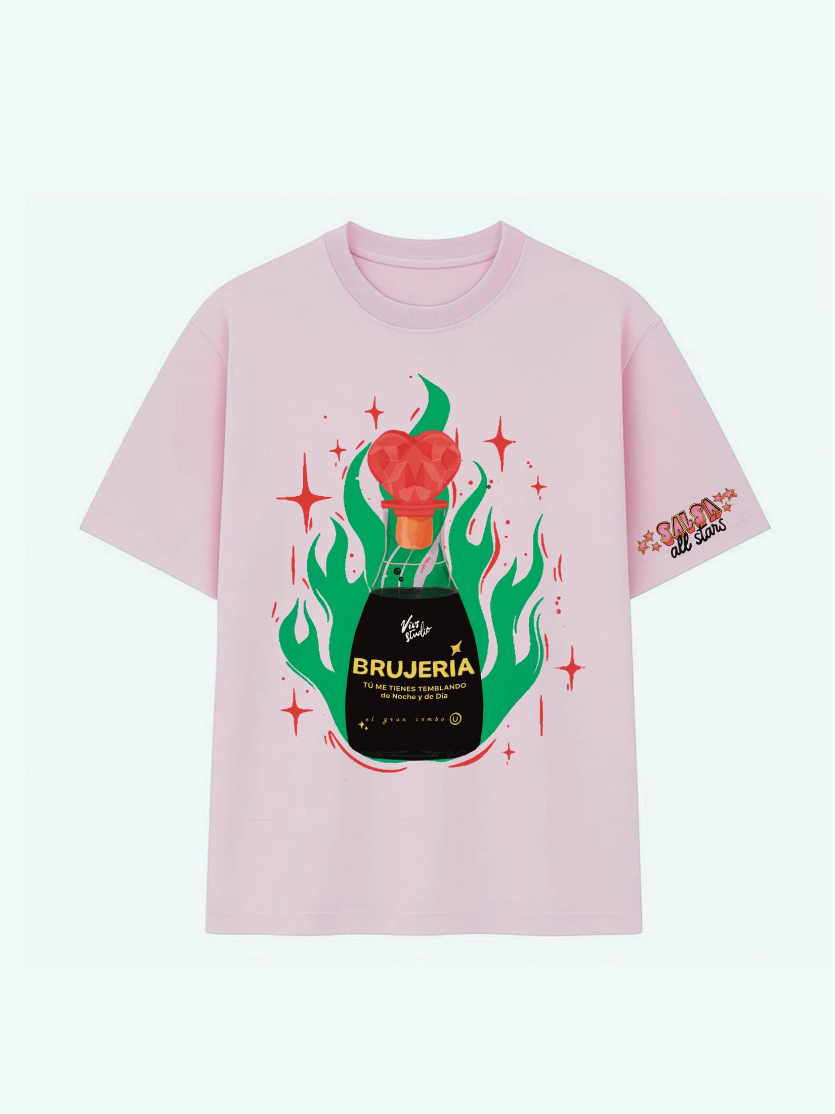 Camiseta Brujería Rosa Regular Fit - imagen 2