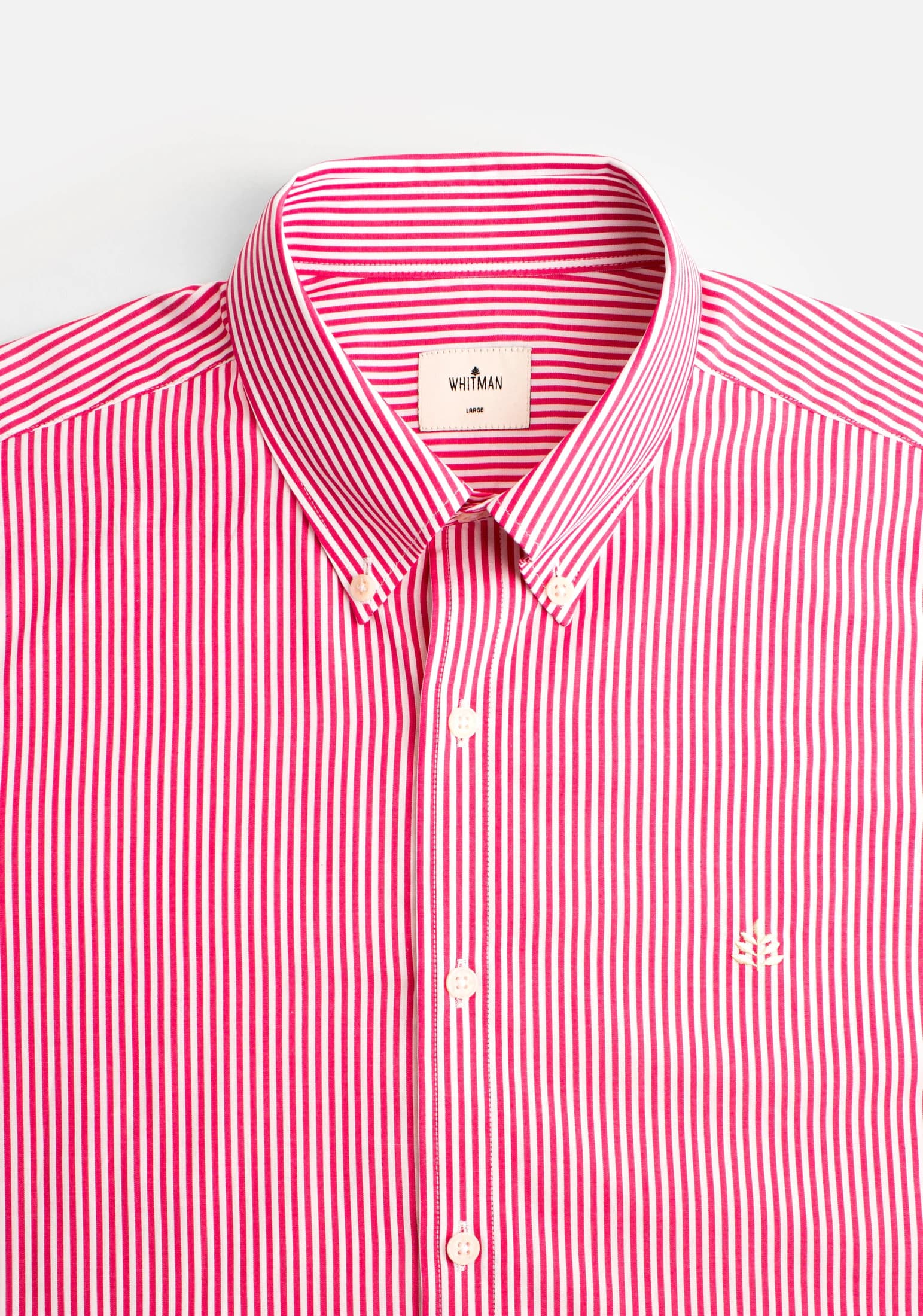 Camisa H CBD Rayas Med L-Hue Fucsia - imagen 2