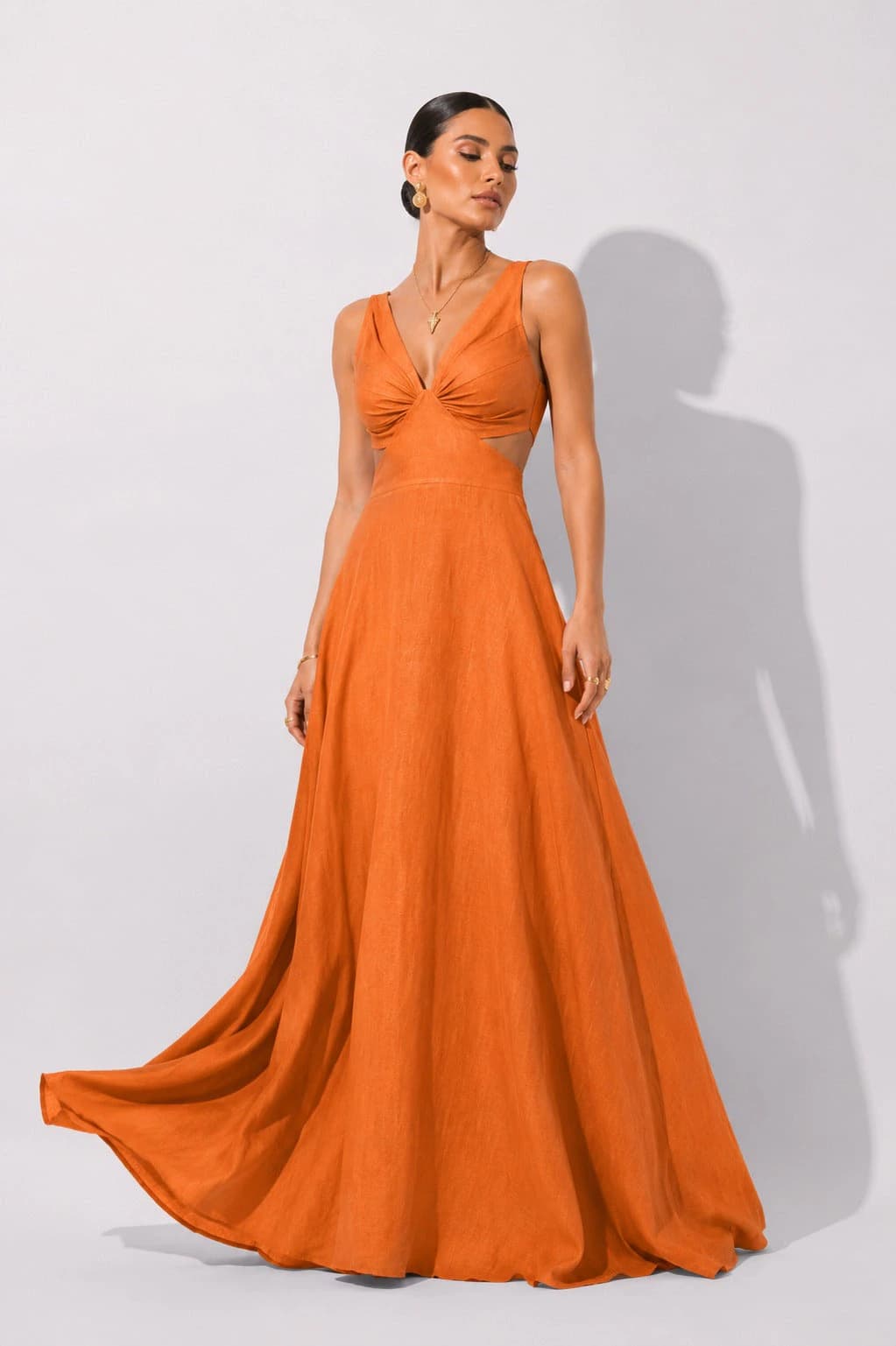 Vestido Quindio Naranja - imagen 1