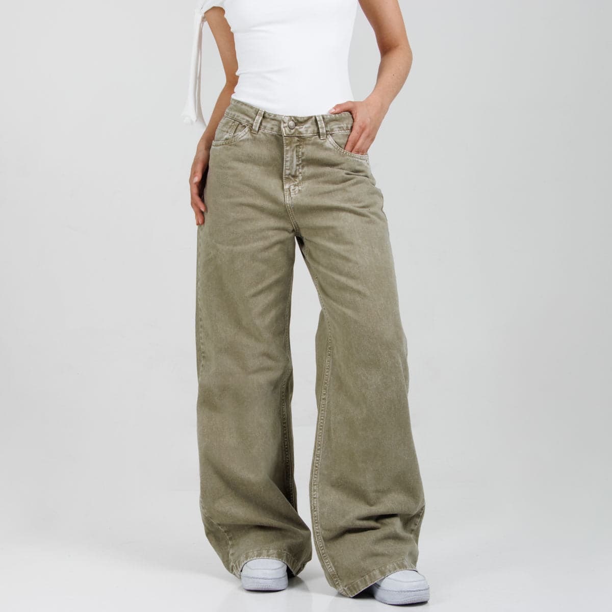 Jean Wide Leg Ax-3000  Rigido - imagen 2